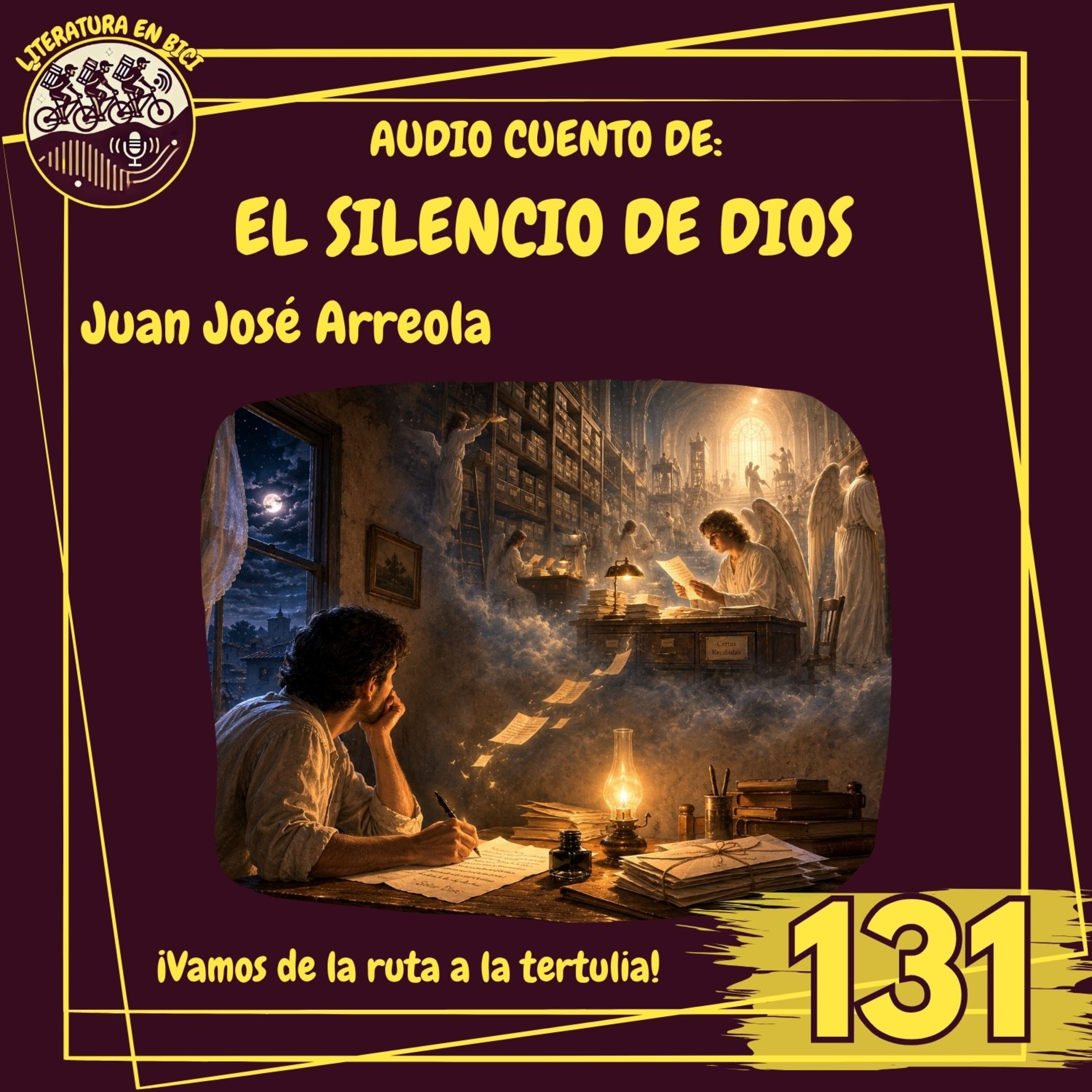 Portada de LITERATURA EN BICI