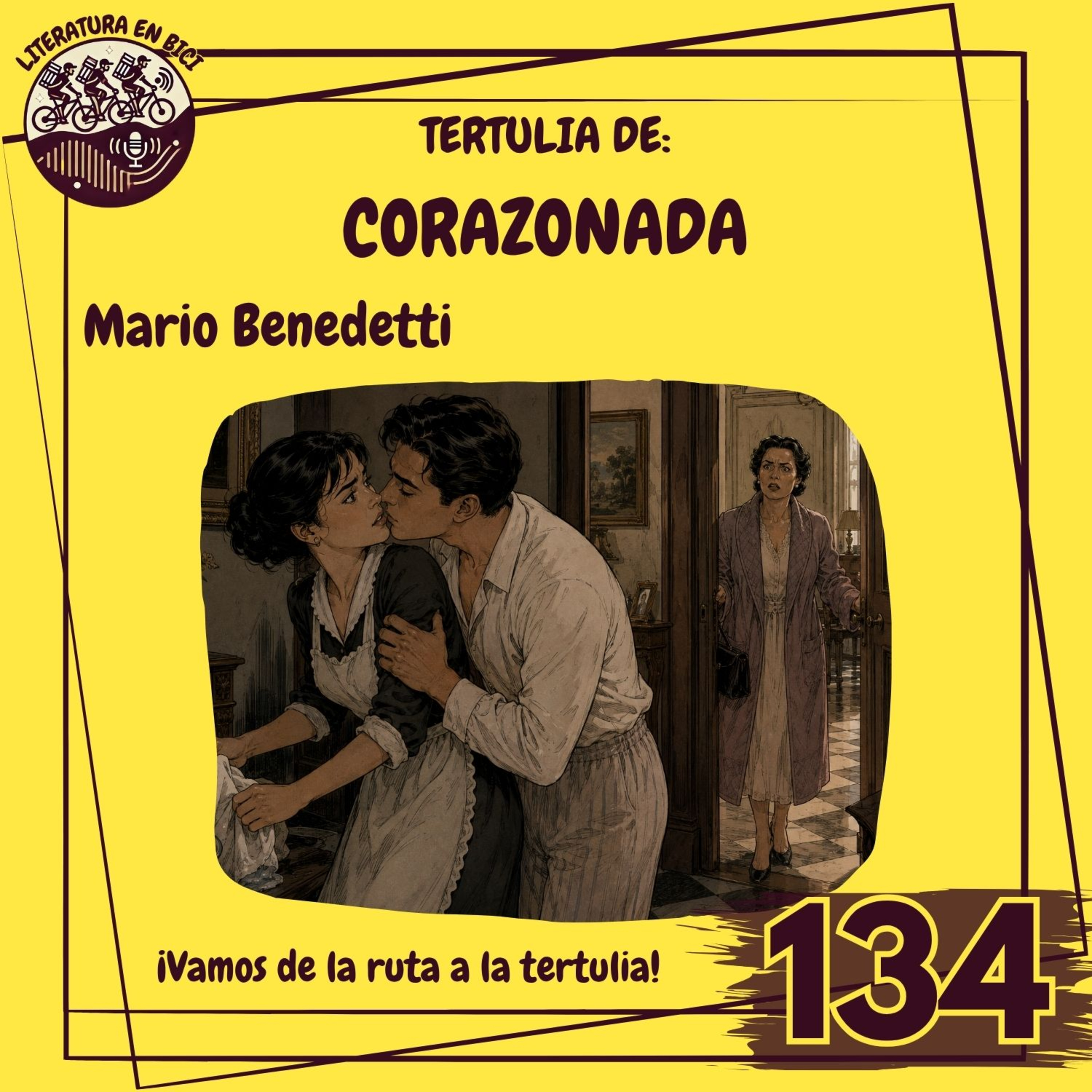Portada de LITERATURA EN BICI