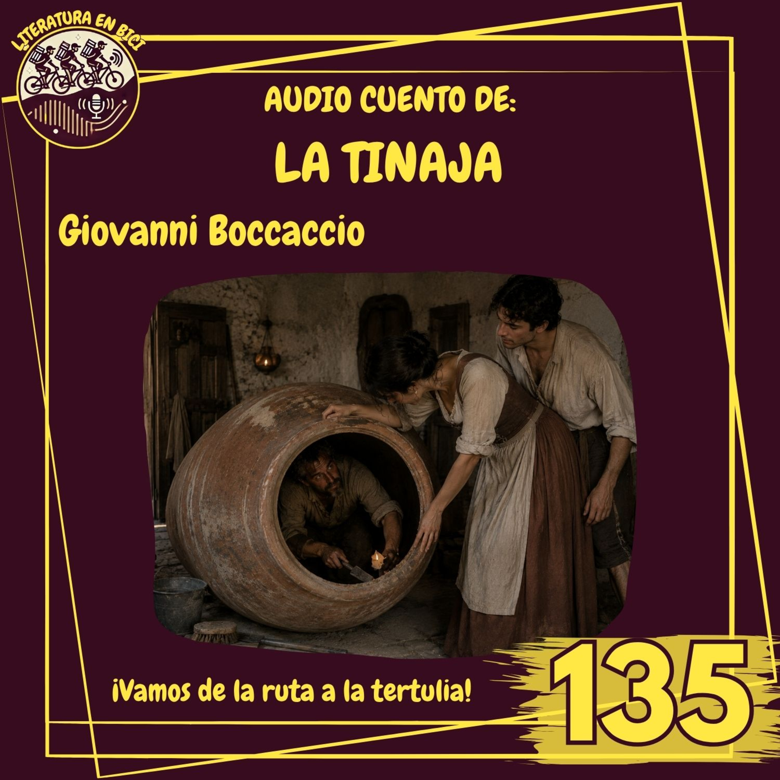 Portada de LITERATURA EN BICI