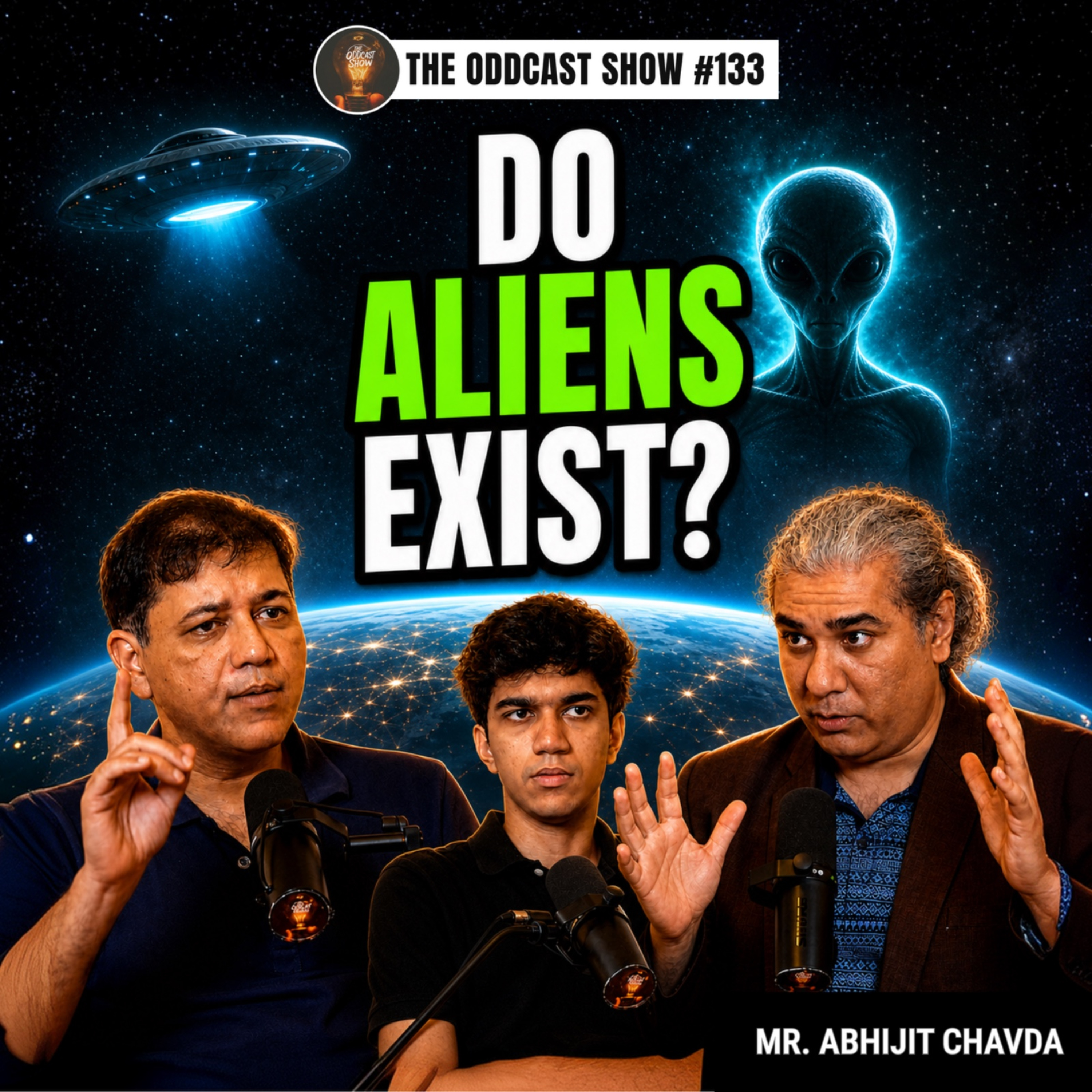 Do Aliens Really Exist? Abhijit Chavda Explains | The OddCast Show with Kunal & Suved episode artwork