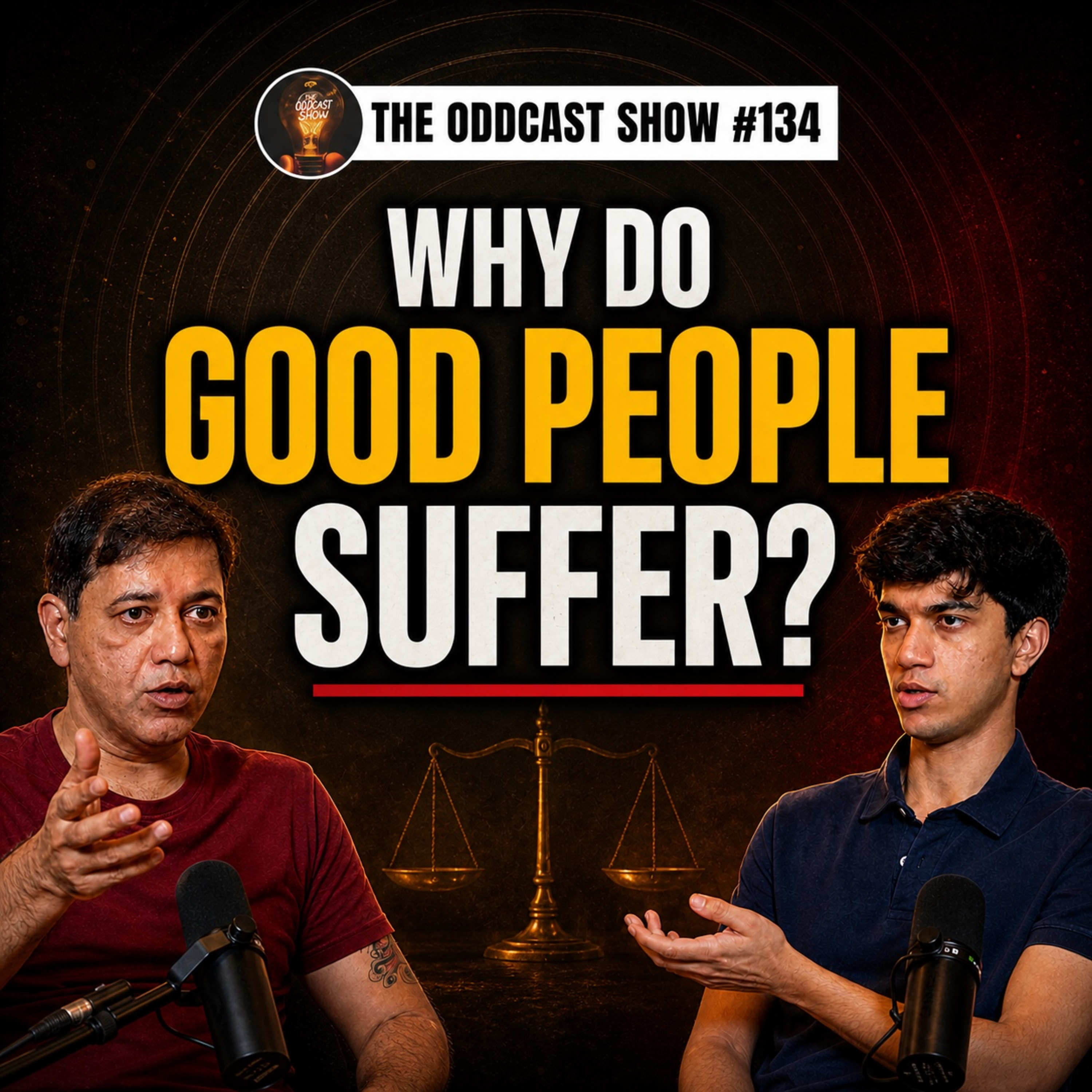 Is Karma Real? Why Do Good People Suffer? | The Oddcast Show episode artwork