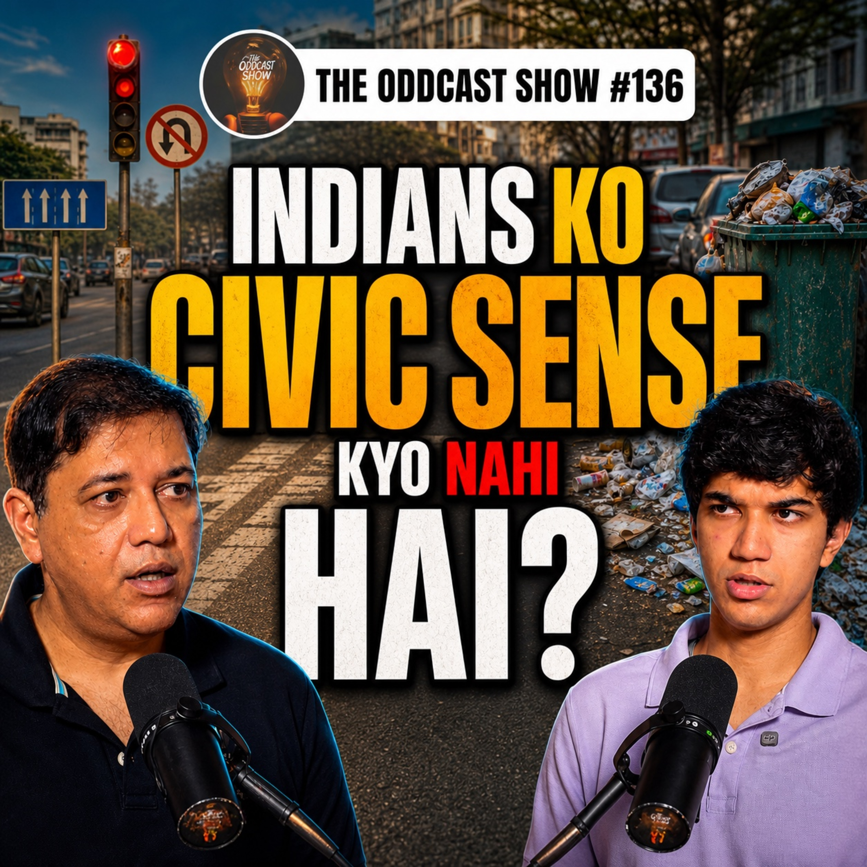 Civic Sense in India: Are We Our Own Biggest Problem? | The Oddcast Show episode artwork