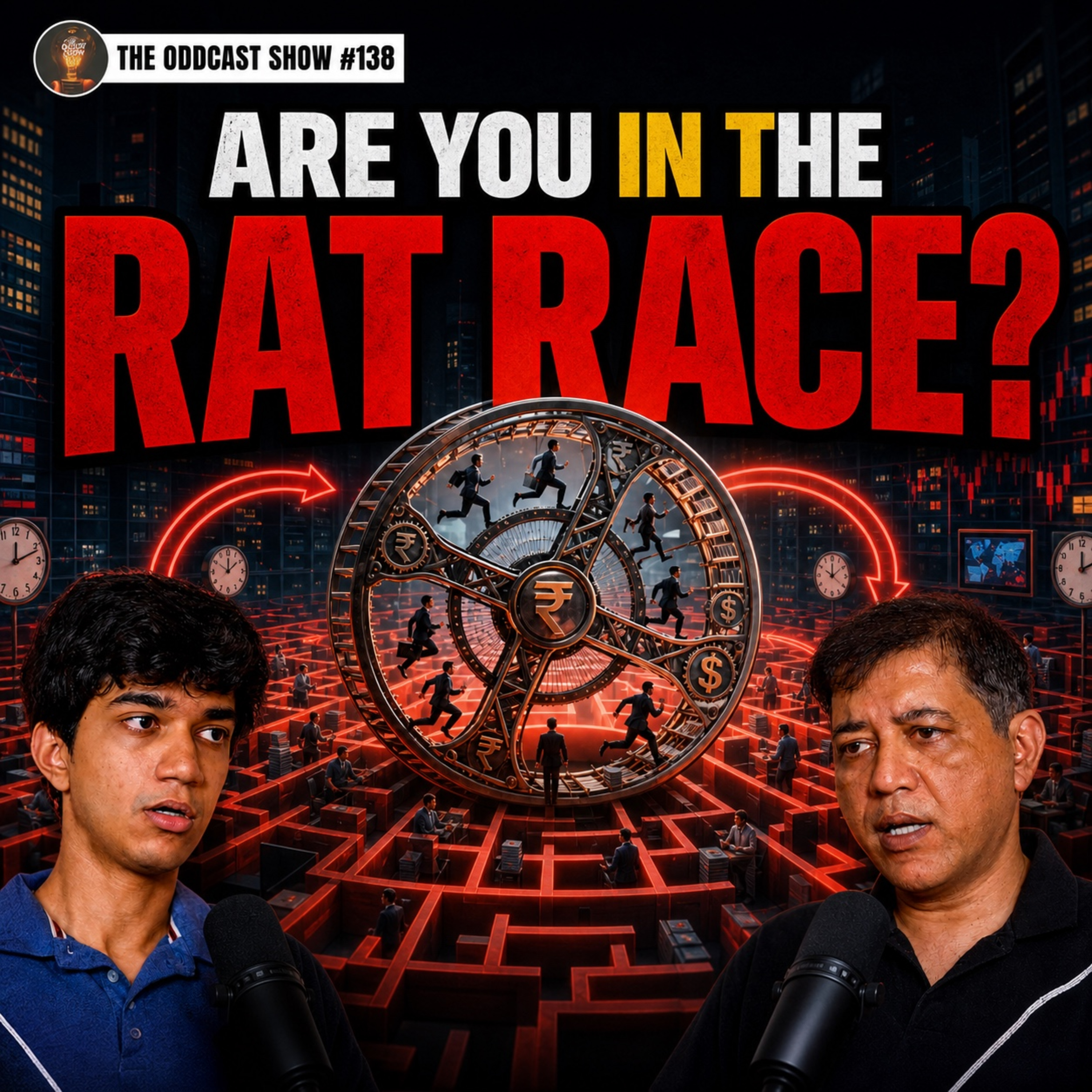 How Much Money is Enough? Escaping the Rat Race | The Oddcast Show episode artwork