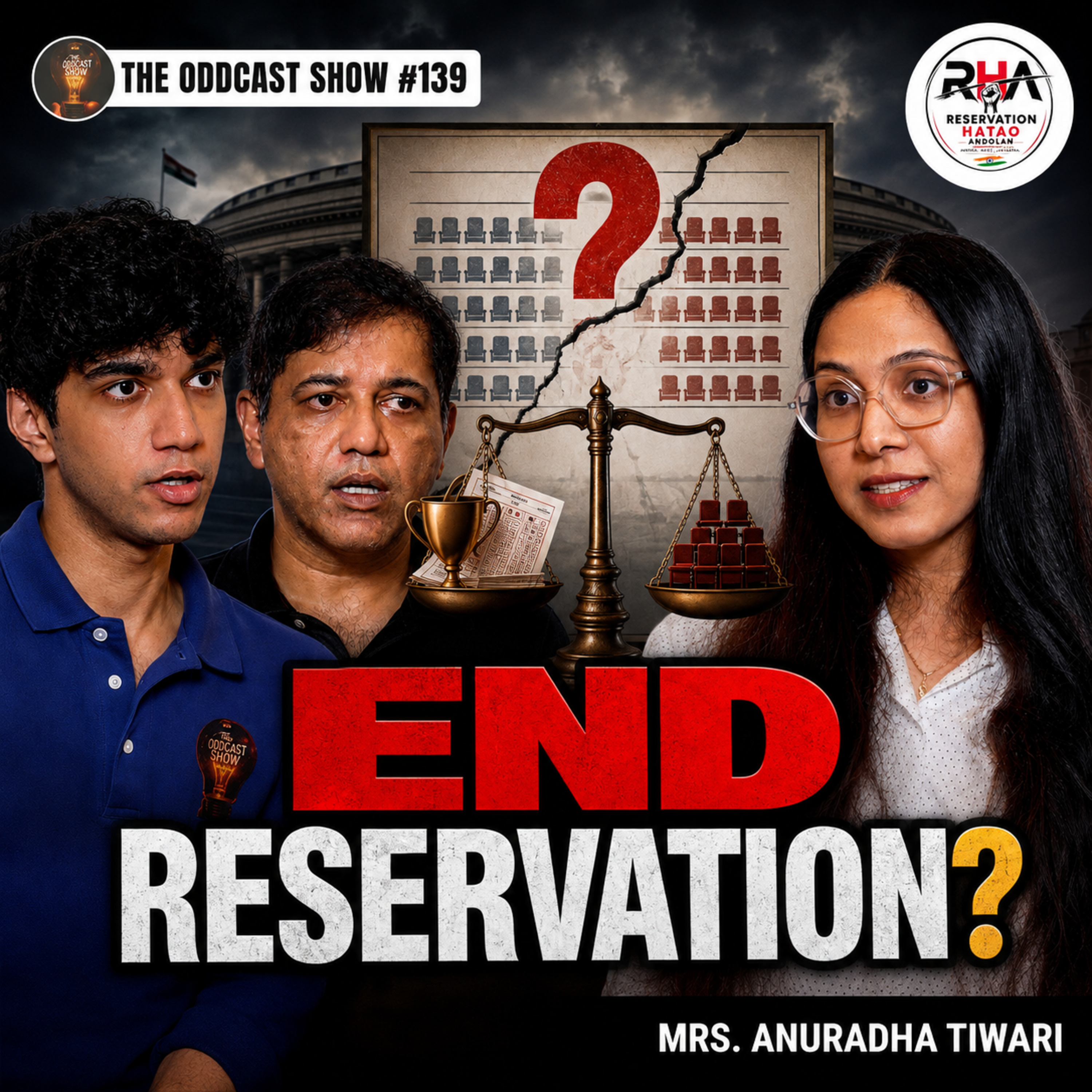 How Do We Fix the System? Solutions for a Merit-First India | Anuradha Tiwari | The Oddcast Show episode artwork