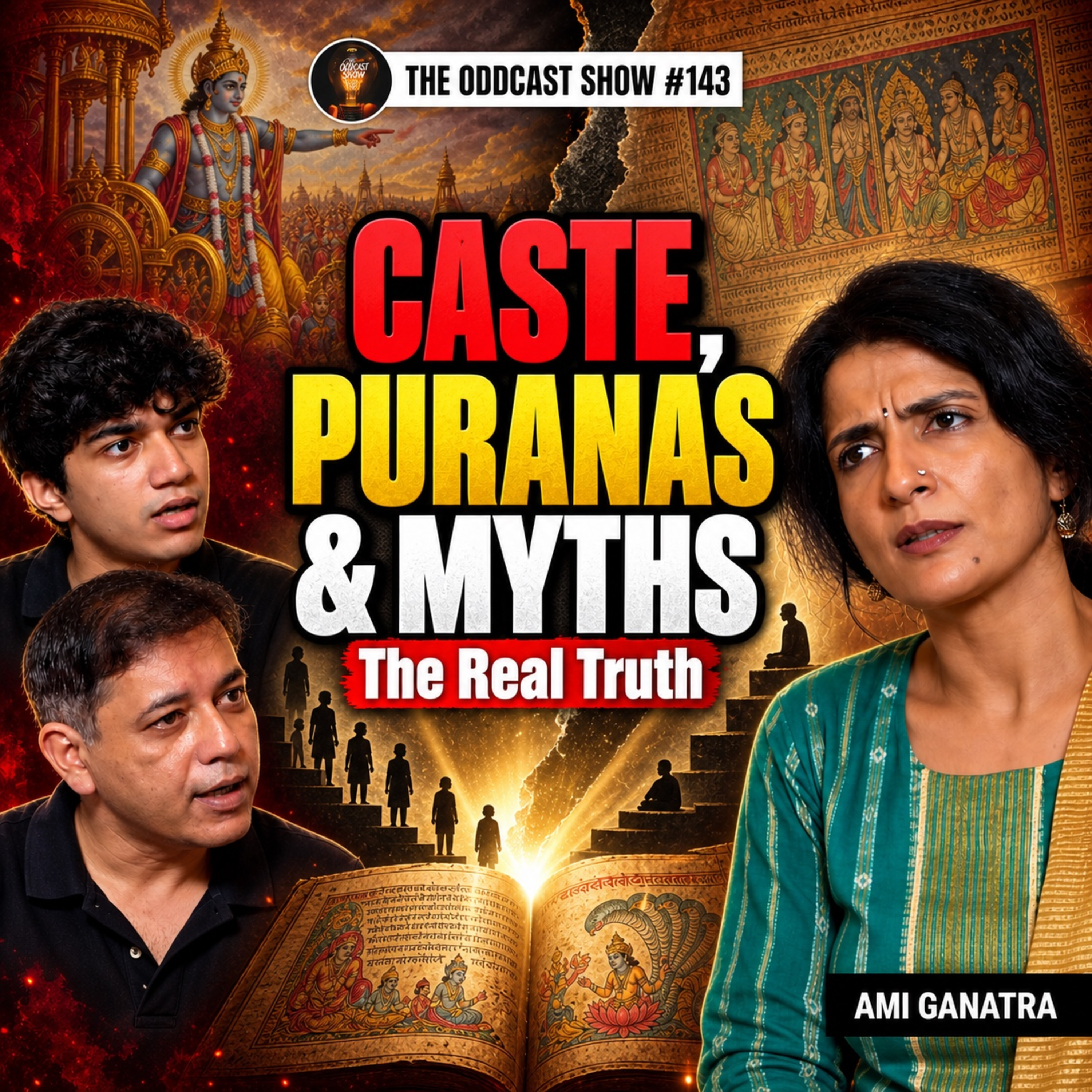Decoding Hindu Shastras, Caste & Culture | Ami Ganatra | The Oddcast Show episode artwork