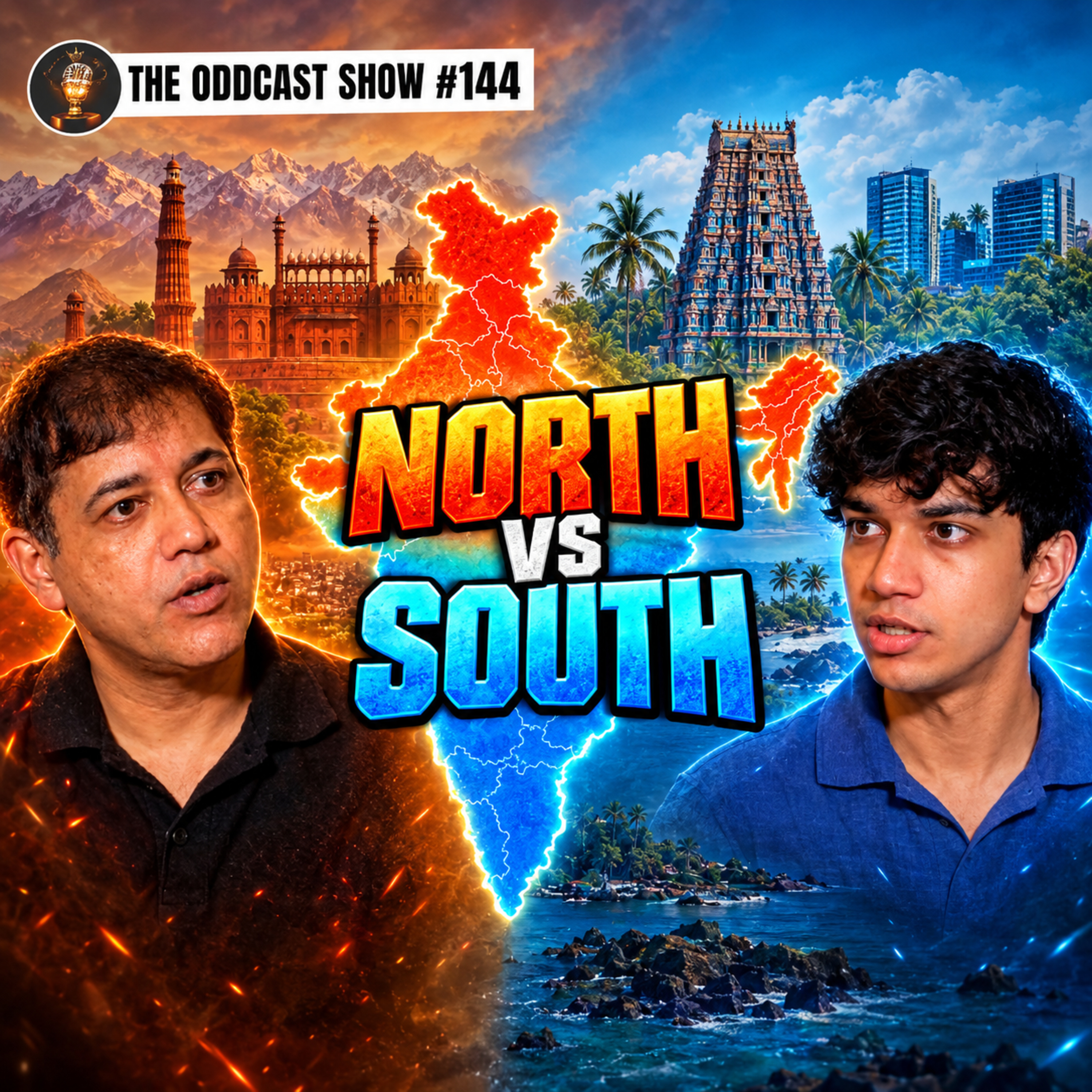 North vs South: Is India Really Divided? | The Oddcast Show episode artwork