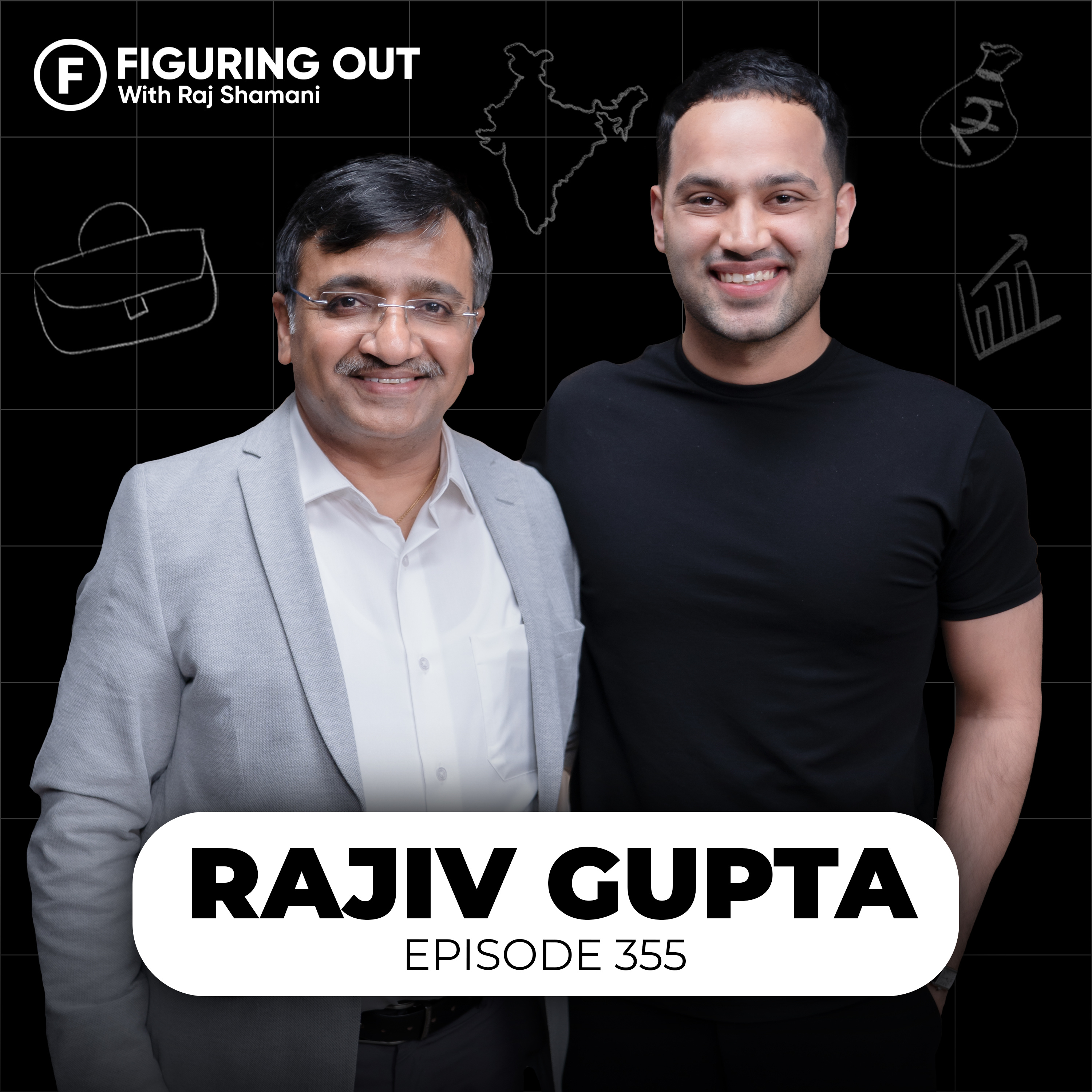 cover of episode Best Way To Run Profitable Family Business, Management & Ambani - Rajiv Gupta | FO355 Raj Shamani