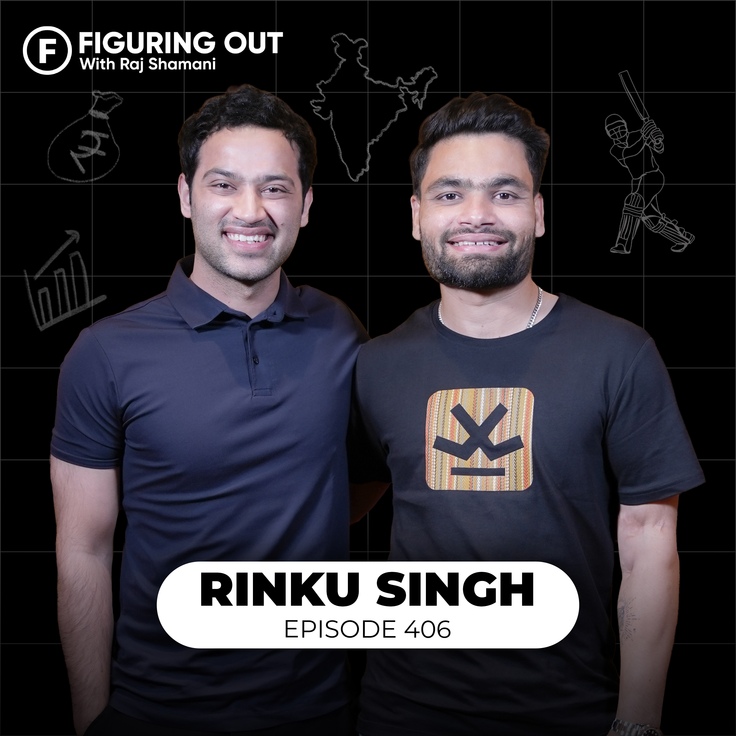 Rinku Singh Podcast : Asia Cup, Struggles, Love, Virat Kohli & MSD | FO406 Raj Shamani