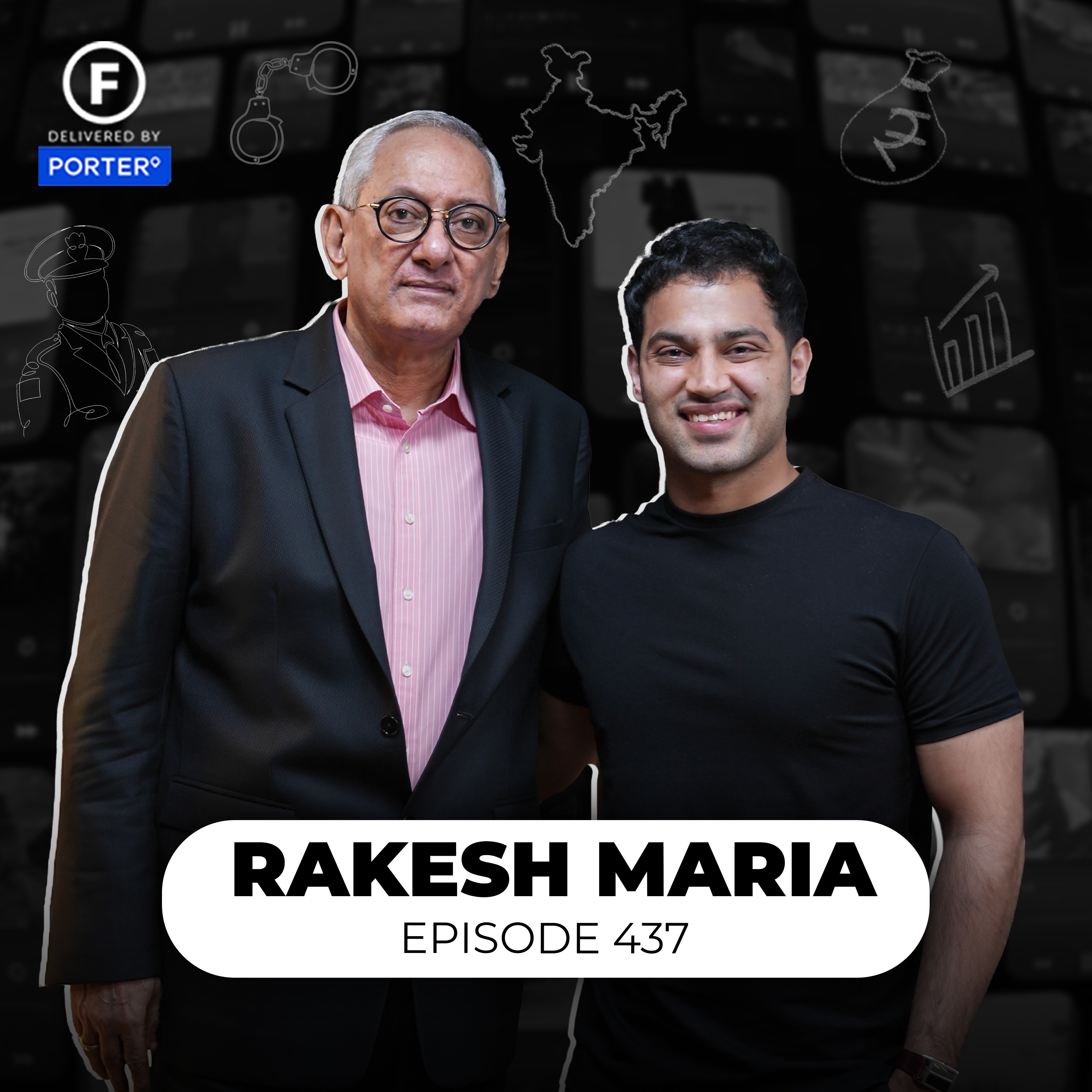 T*rror, Crime & Secrets: Truth Behind 26/11, Kasab, Dawood & Police | Rakesh Maria | FO437 Raj Shamani