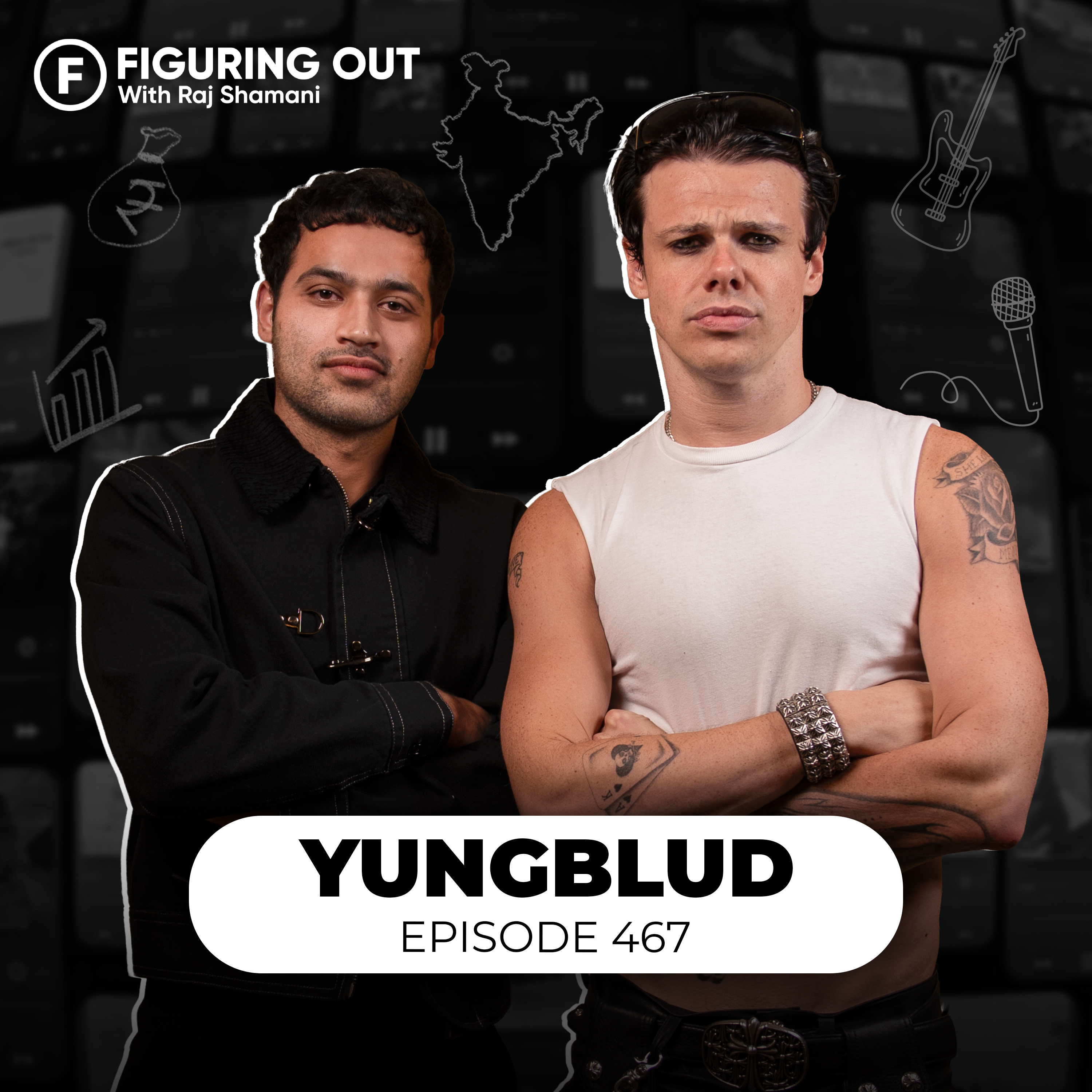 Grammy Winner YUNGBLUD: Childhood Humiliation, Insecurities, Confidence & Fears | FO467 Raj Shamani