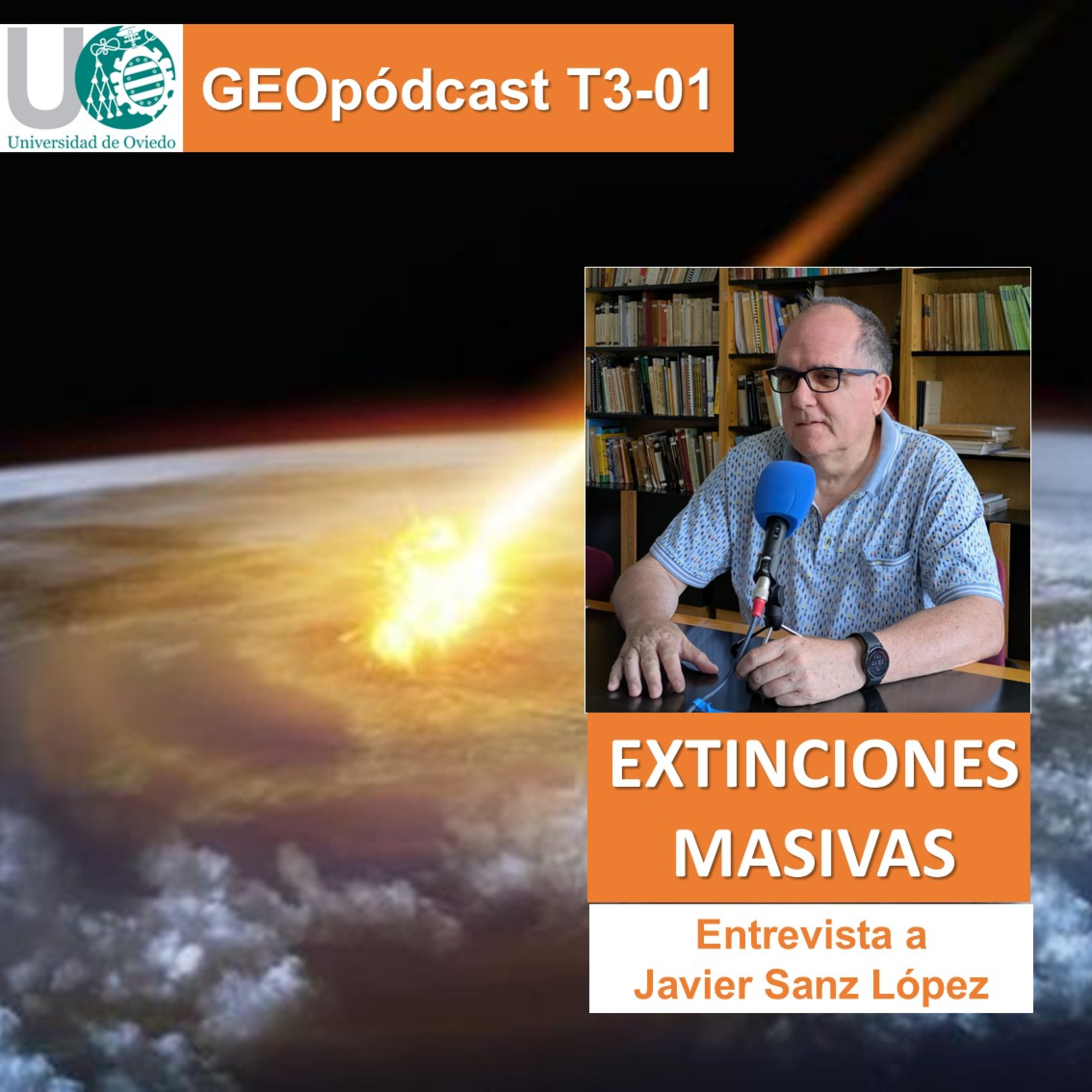 Geopodcast 3x01. Extinciones masivas episode artwork