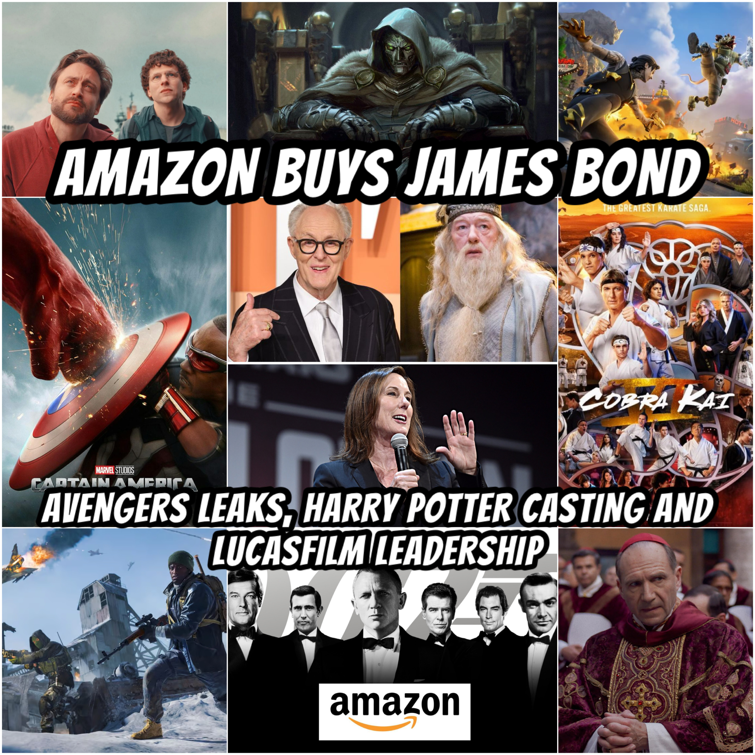 Amazon Buys James Bond - Plus Avengers Leaks, Harry Potter Casting and Lucasfilm Leadership episode artwork