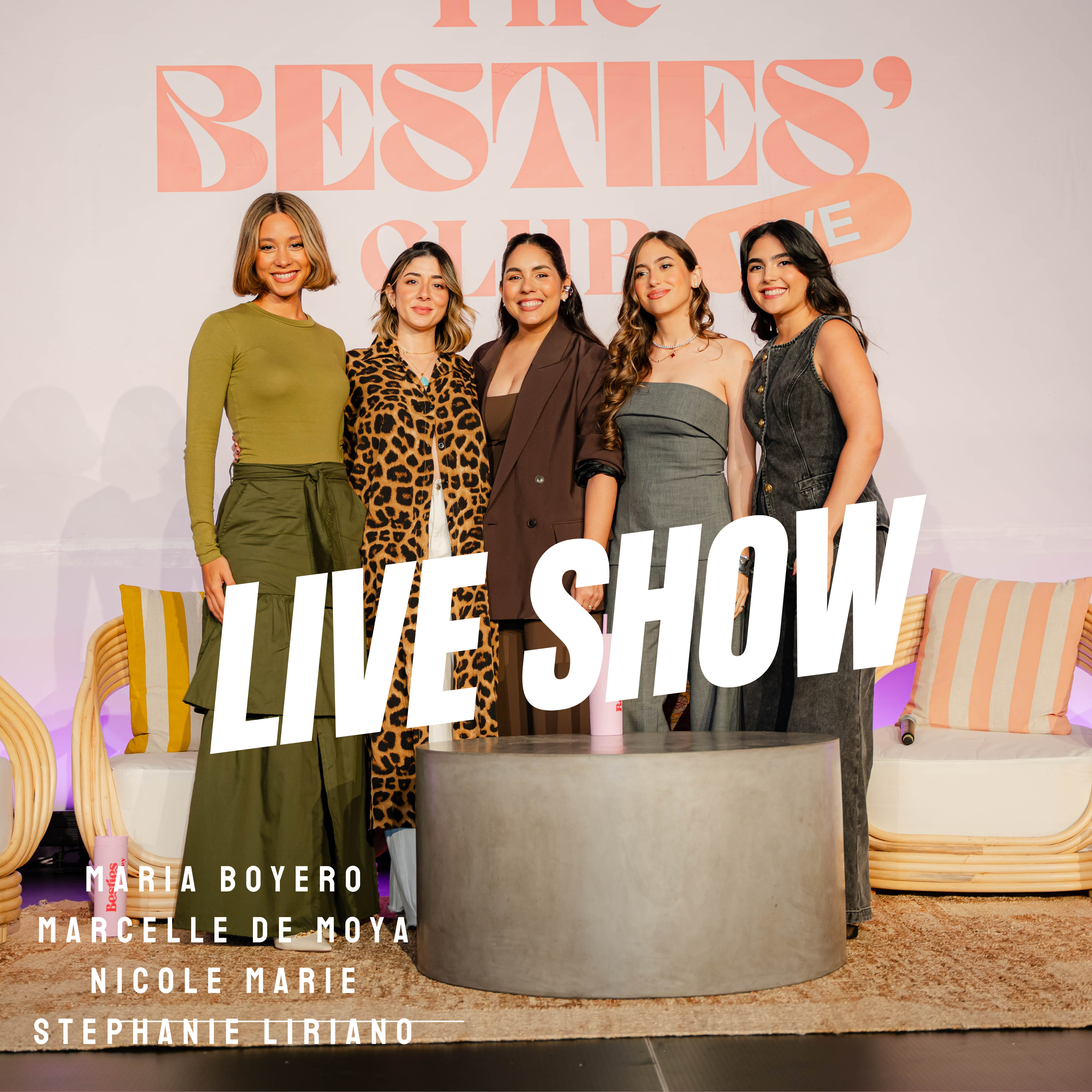 Ep. 36 LIVE SHOW " COSAS QUE PASAN ENTRE AMIGAS" ft. maria boyero - marcelle de moya - nicole marie - stephanie liriano