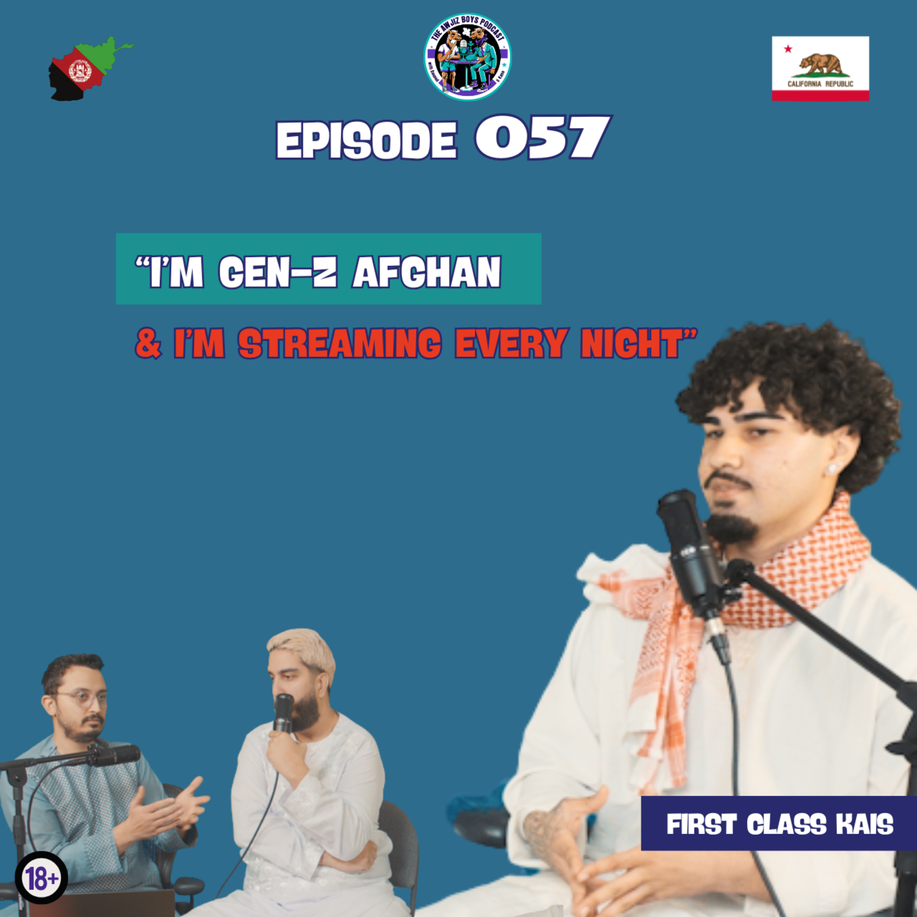 Bay Area Gen Z Afghan Twitch Streamer doesn't support Andrew Tate  episode artwork