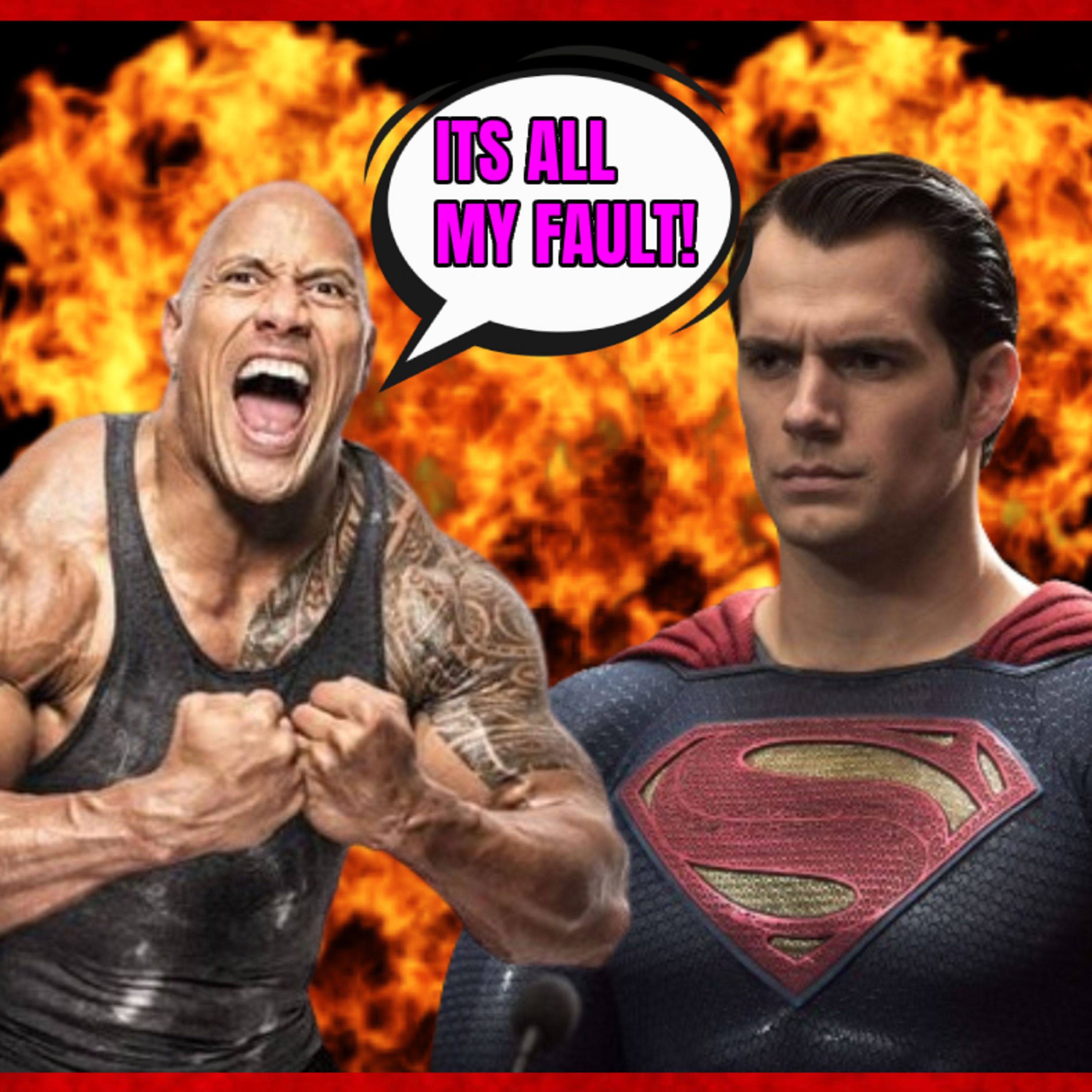 The Rock Screwed Over Henry Cavill & Superman episode artwork