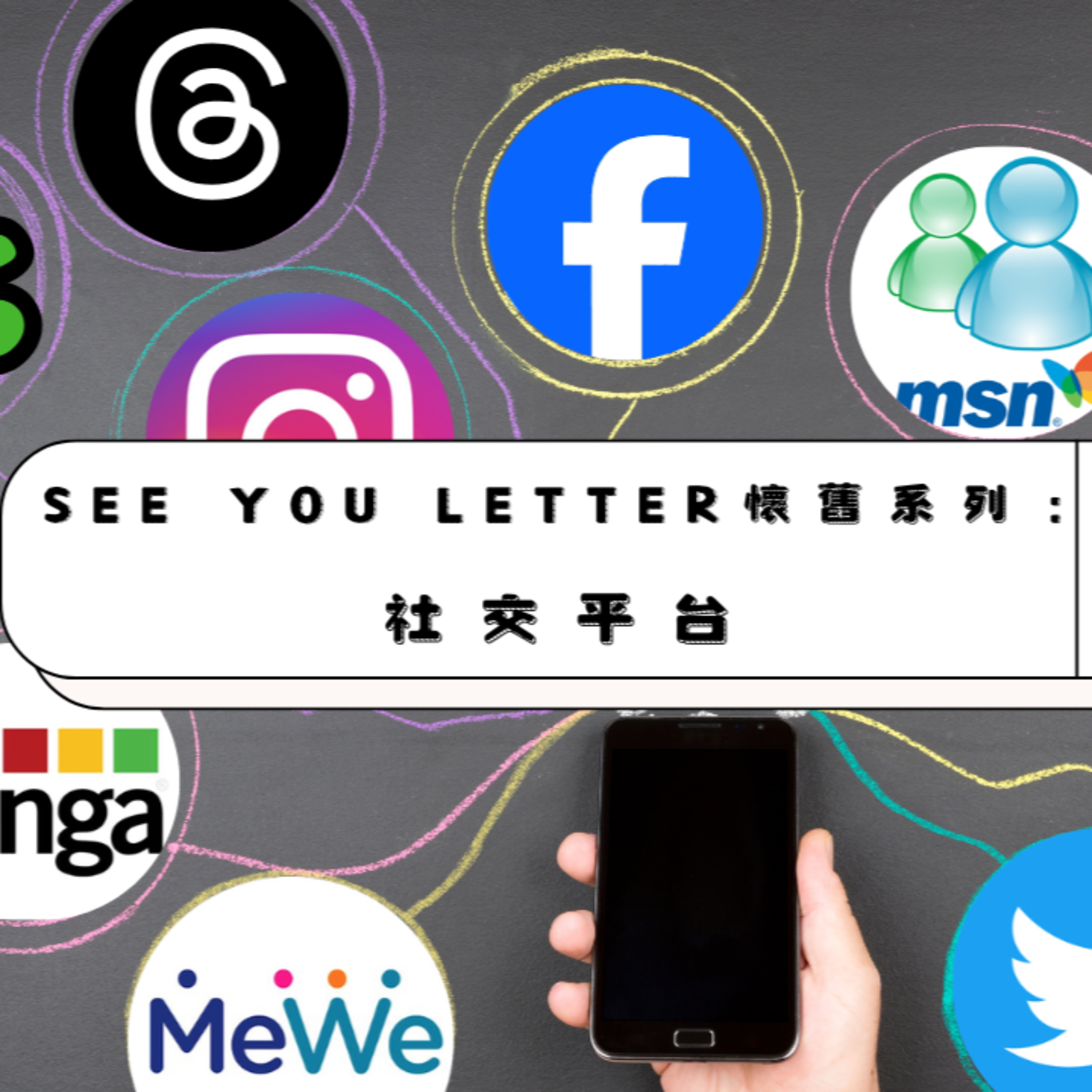 Ep.813 懷舊社交媒體【See You Letter】ONT (12.08.2025) 阿笨、豆豆、小白、靴文井 One Night Talk 節目【See you letter】 episode artwork