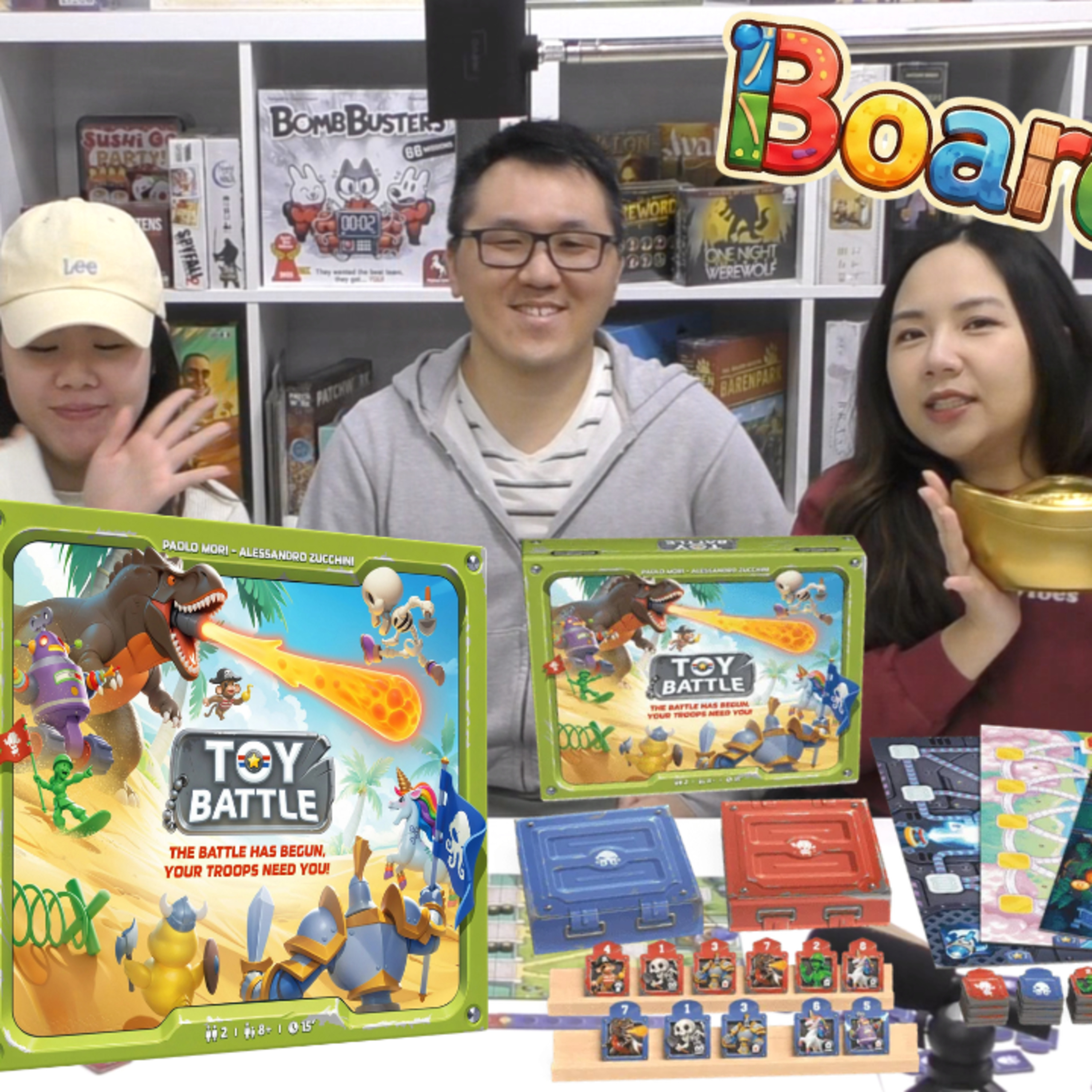 Ep.948 【Board 獲金】【桌遊試玩】廣東話教玩 Toy Battle！溫哥華港人必睇 Party Game 首選🎲主持：Pan 金 嘉賓：Lu📍溫哥華｜廣東話｜加拿大香港人 episode artwork