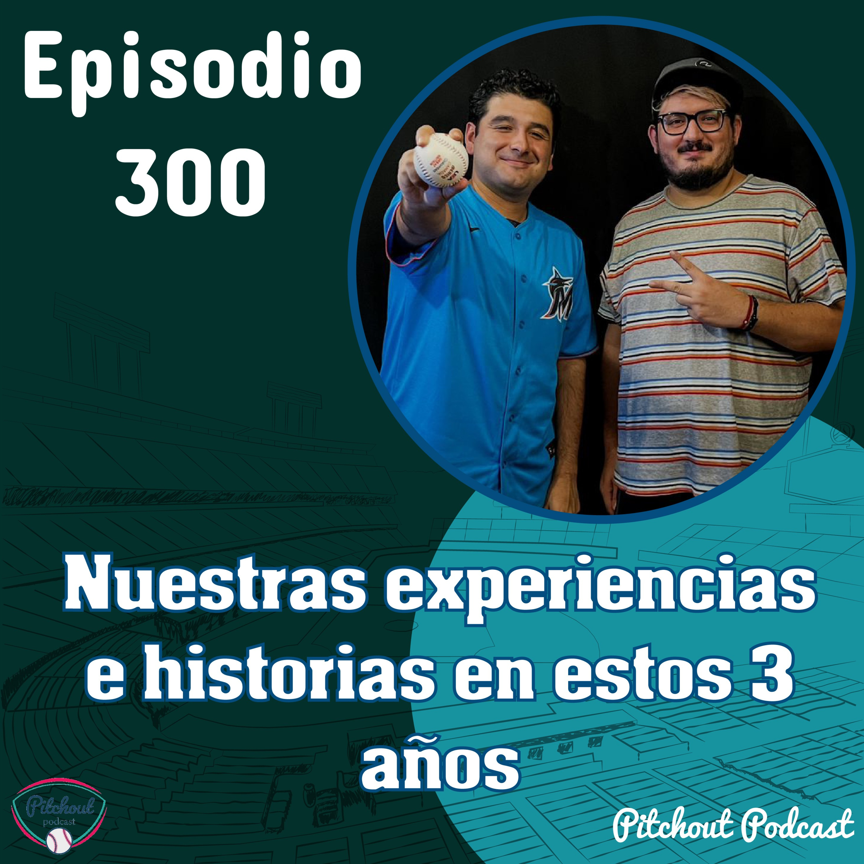 "Episodio 300: Nuestras experiencias e historias en estos 3 años" episode artwork