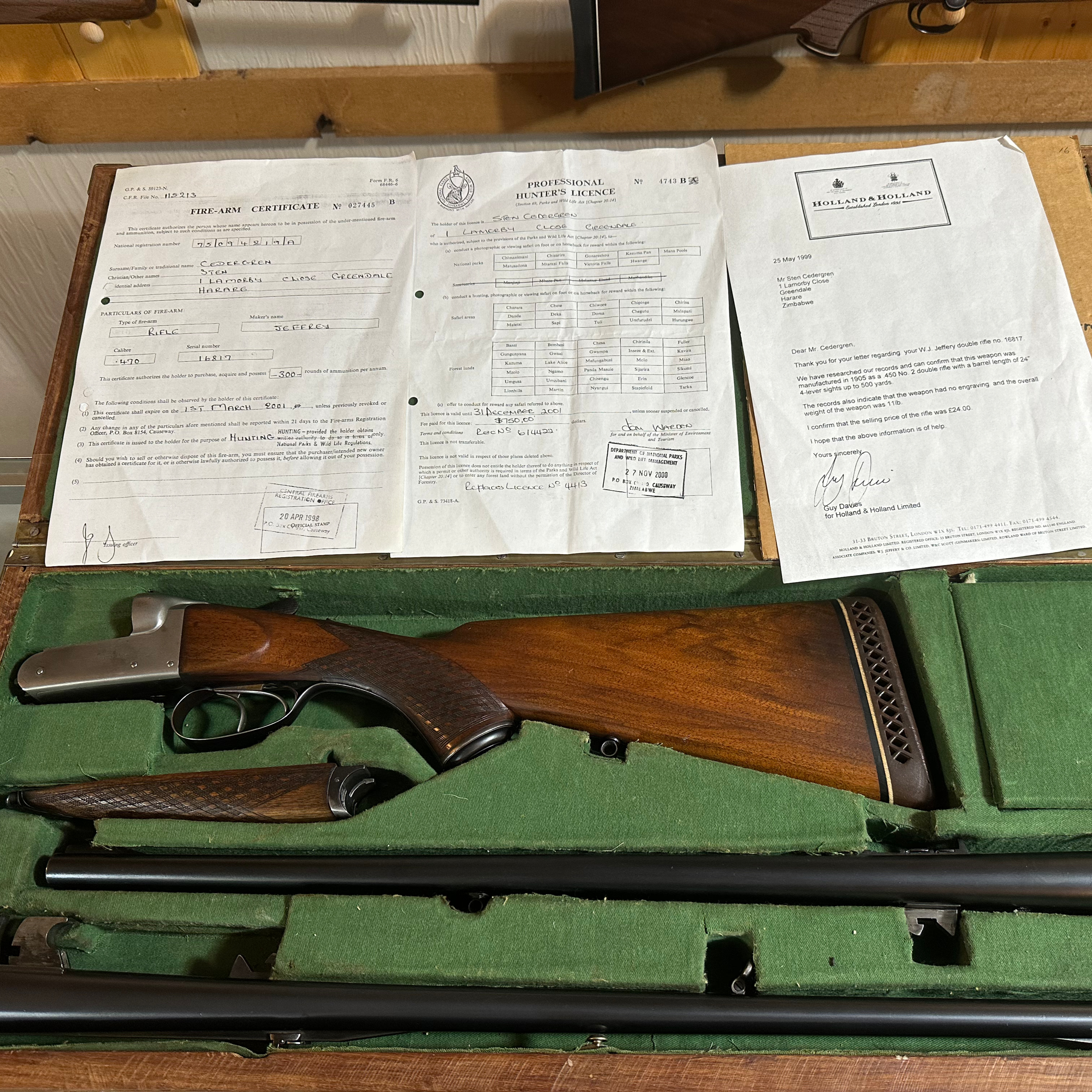 Double Rifle Cartridge Selection
