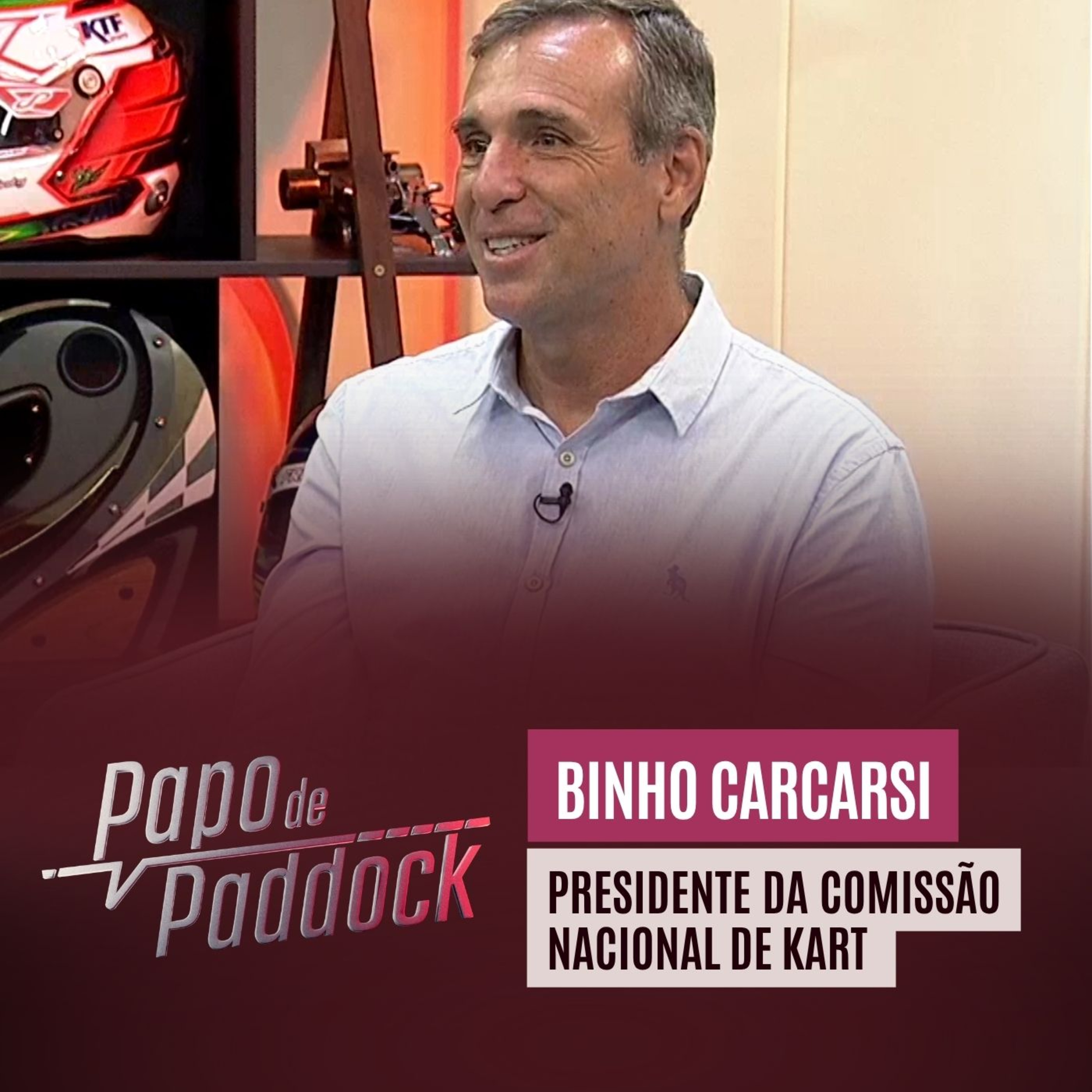 Binho Carcasci comenta sua trajetória e os próximos passos do kart nacional episode artwork