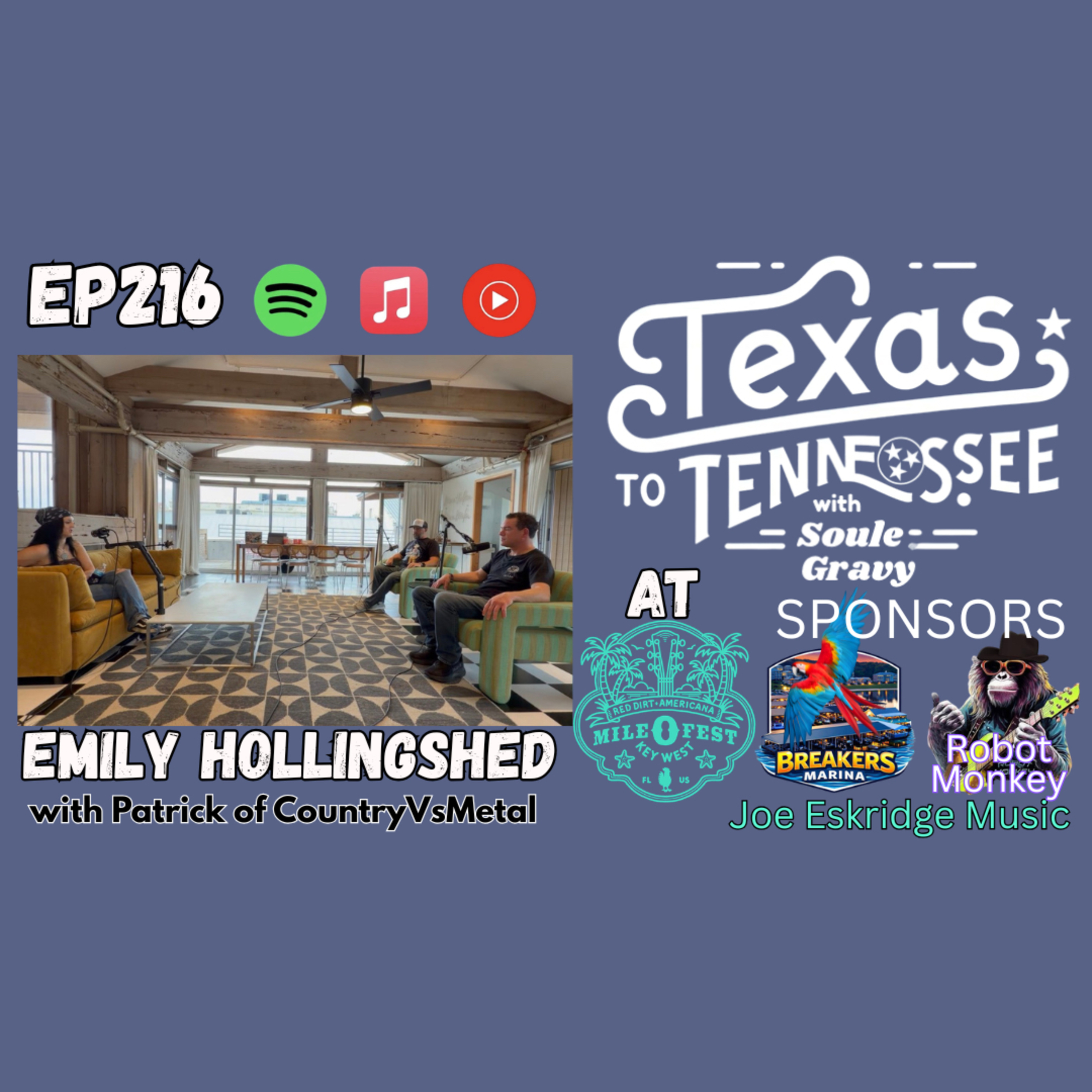 Tx2Tn Podcast Ep216 Emily Hollingshed episode artwork