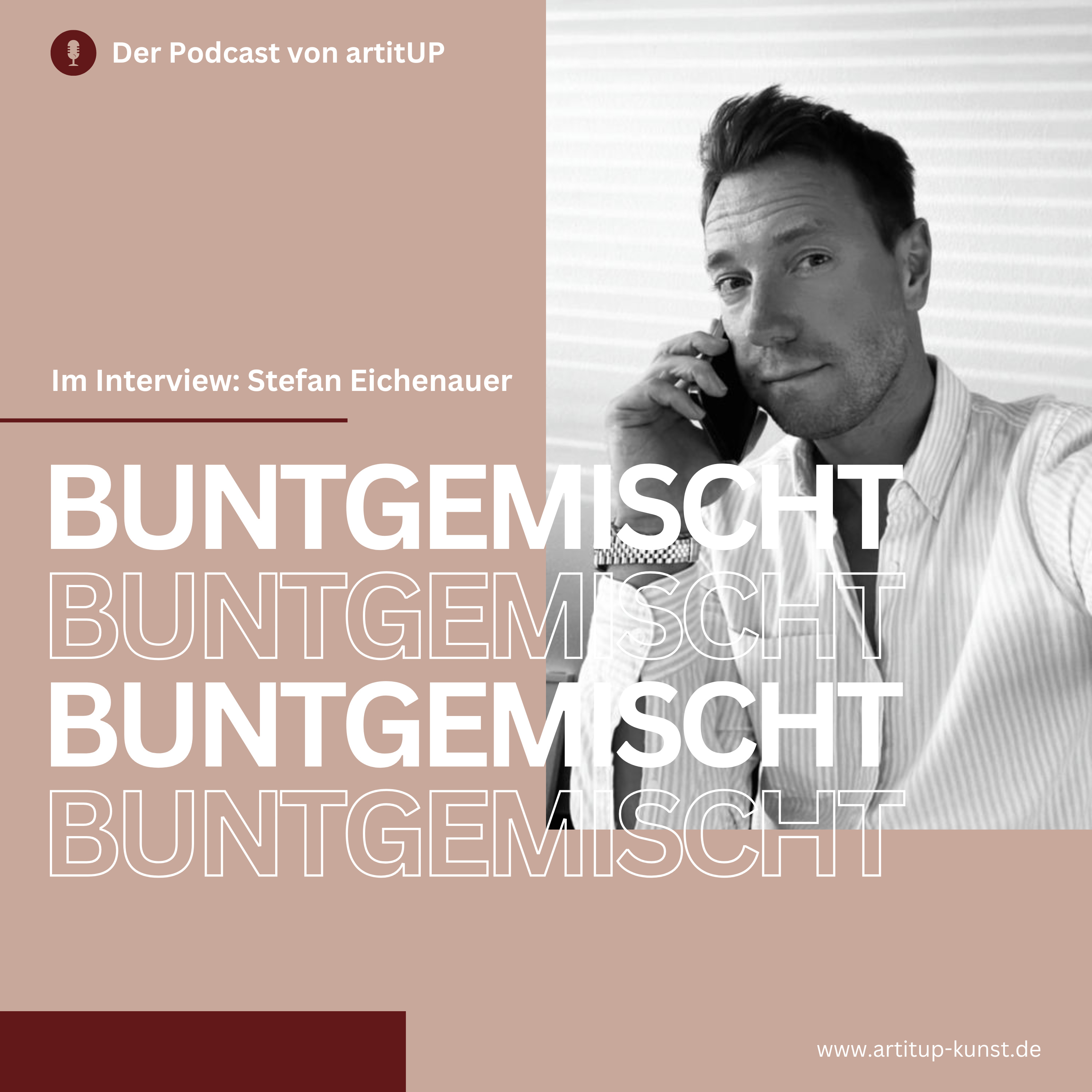 „Ein Layer ist nie genug.“ - Stefan Eichenauer im Interview bei artitUP episode artwork