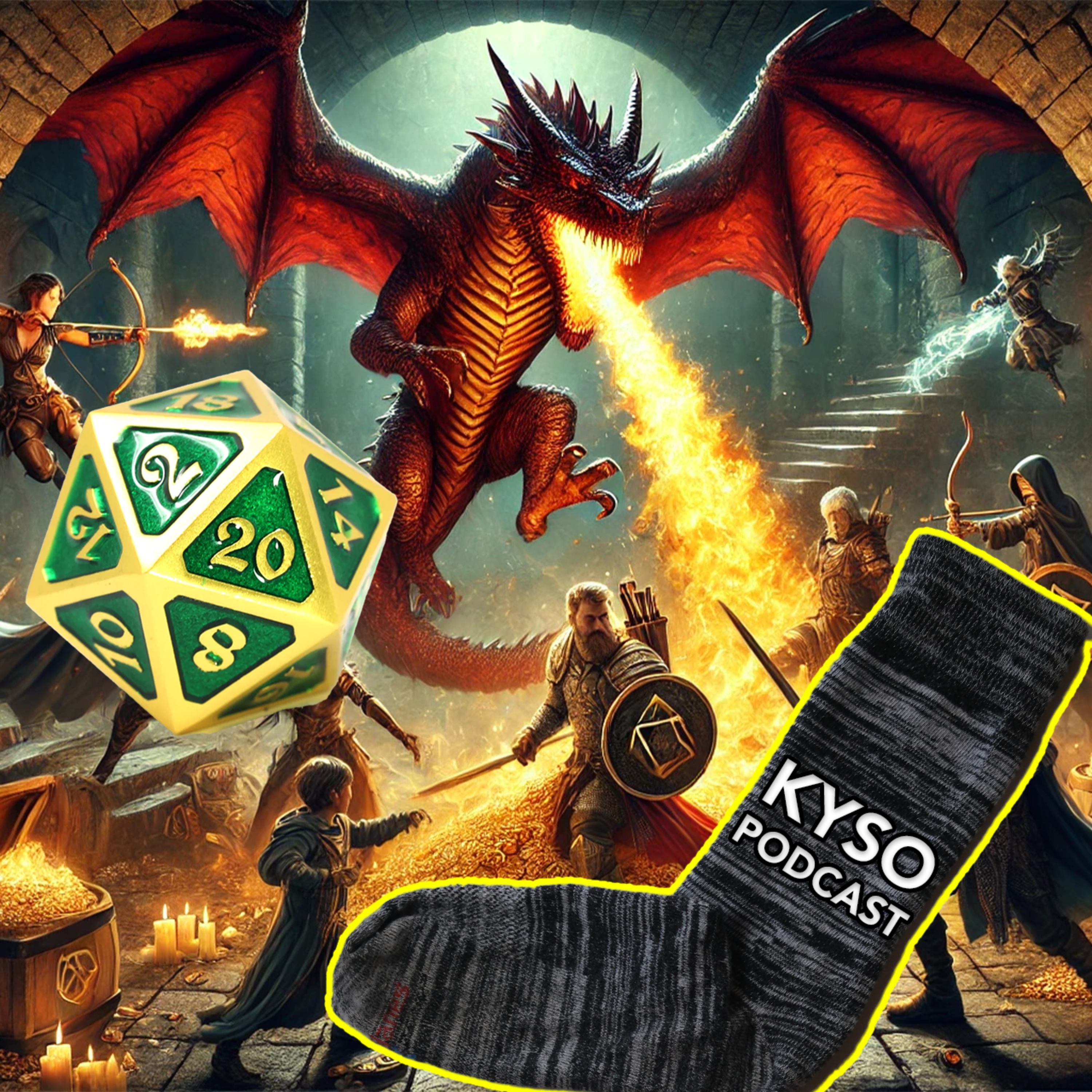 KYSO plays Dungeons & Dragons | Knock Your Socks Off Podcast Ep. 28 episode artwork
