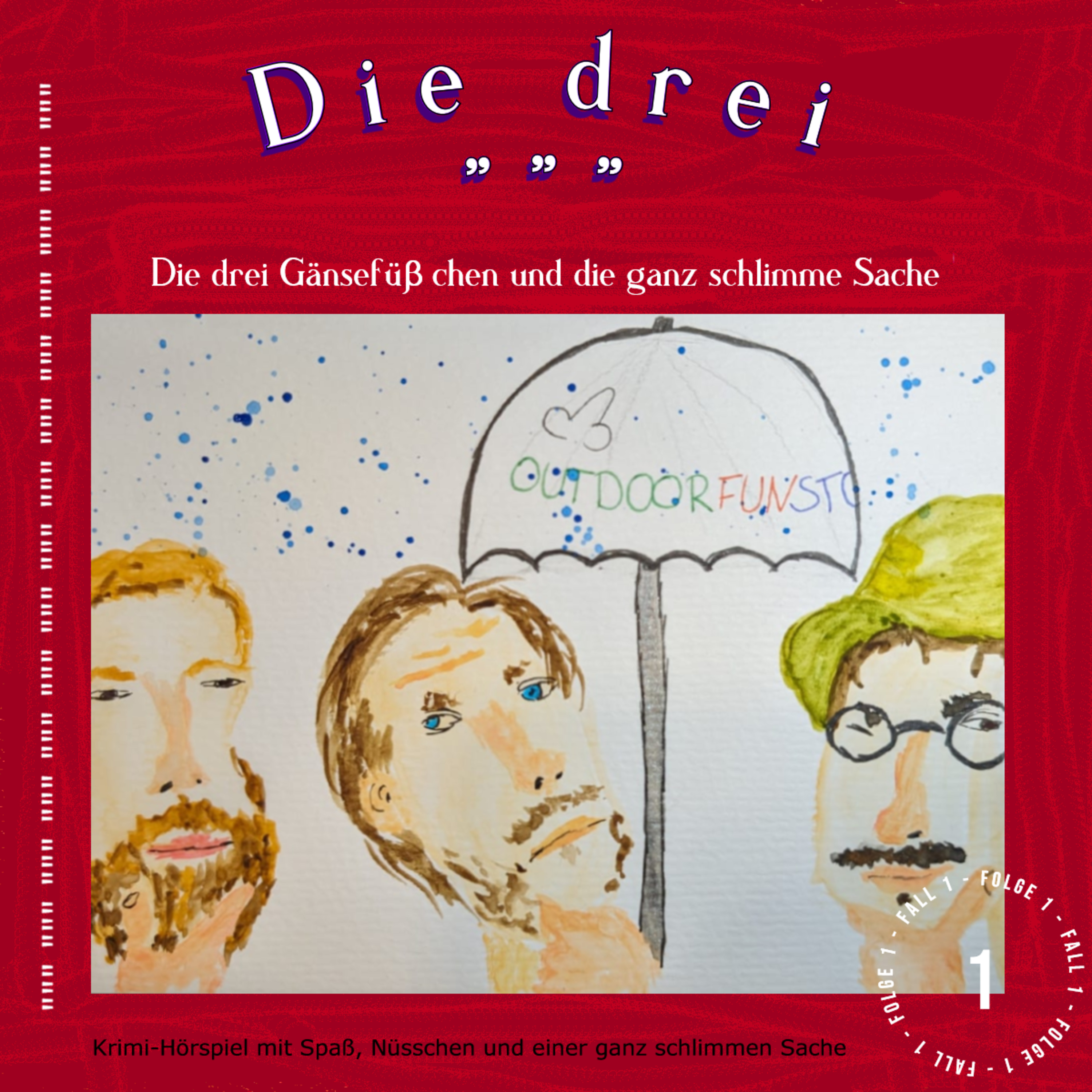 Die drei Gänsefüßchen
