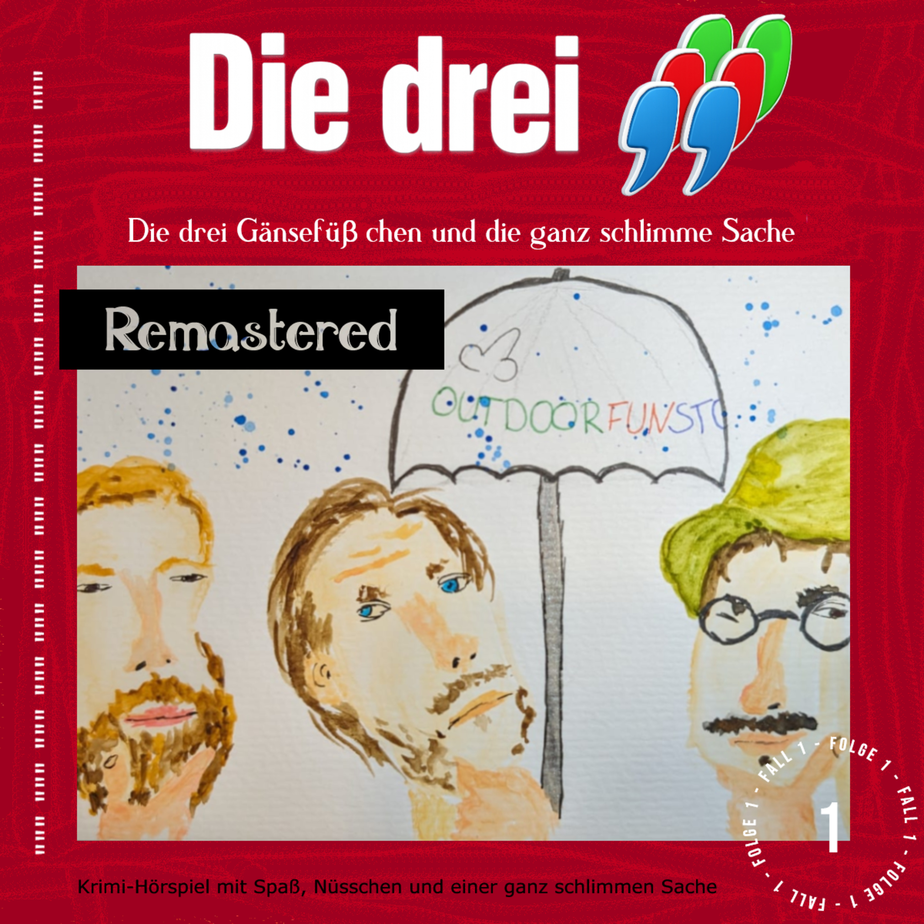 Die drei Gänsefüßchen