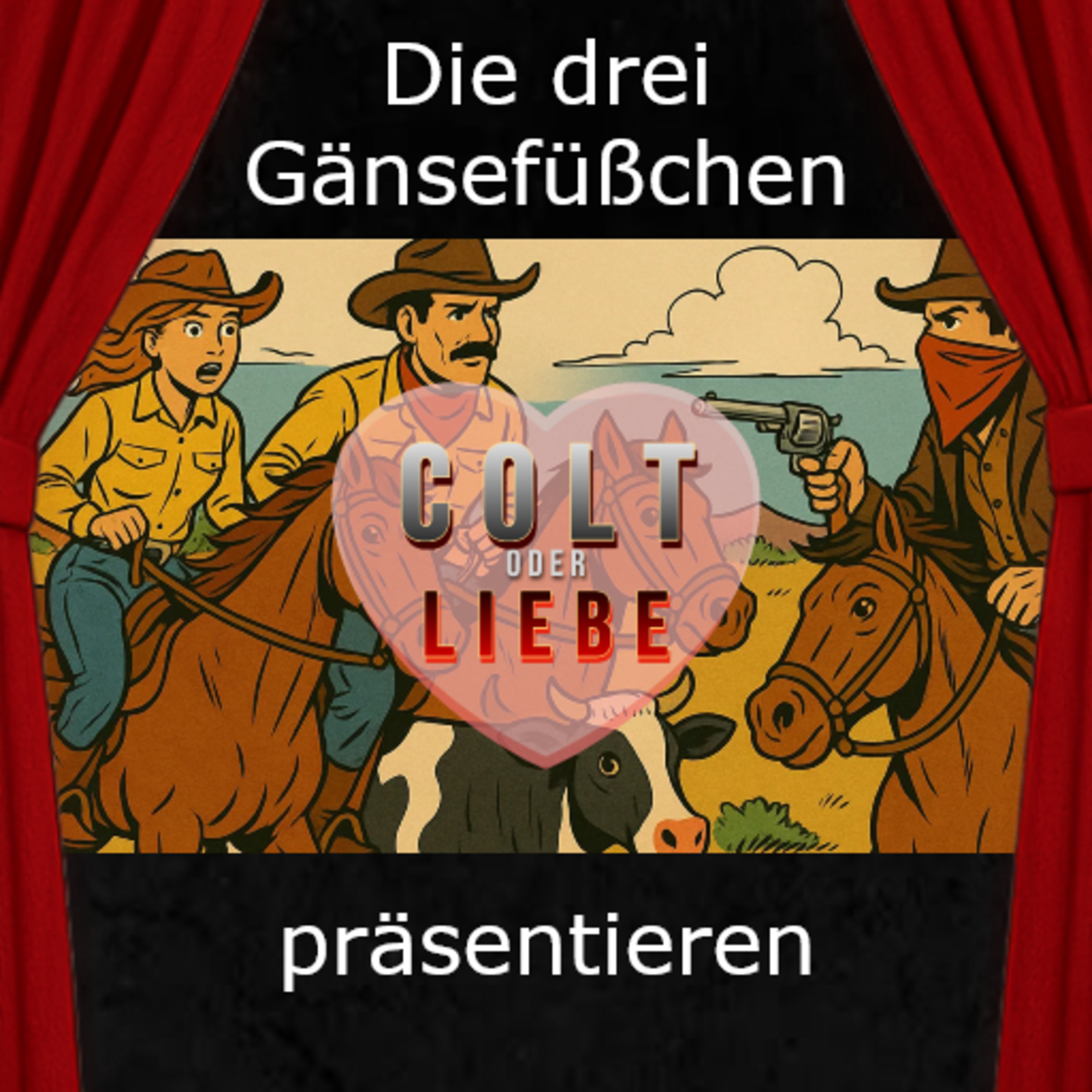 Die drei Gänsefüßchen