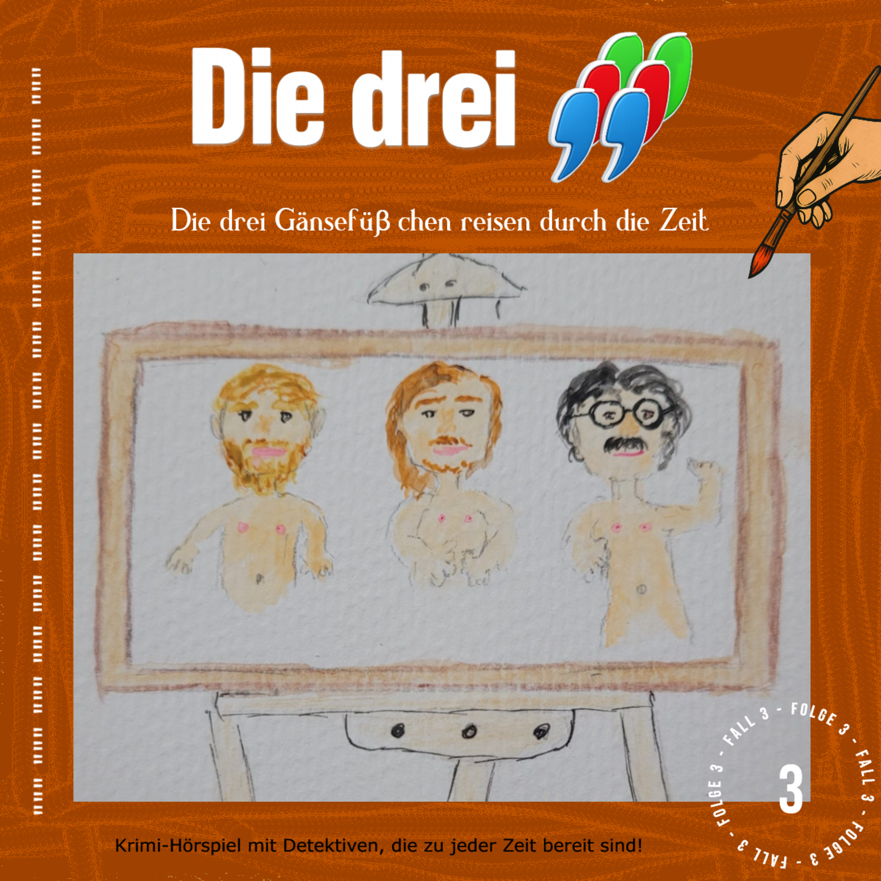 Die drei Gänsefüßchen
