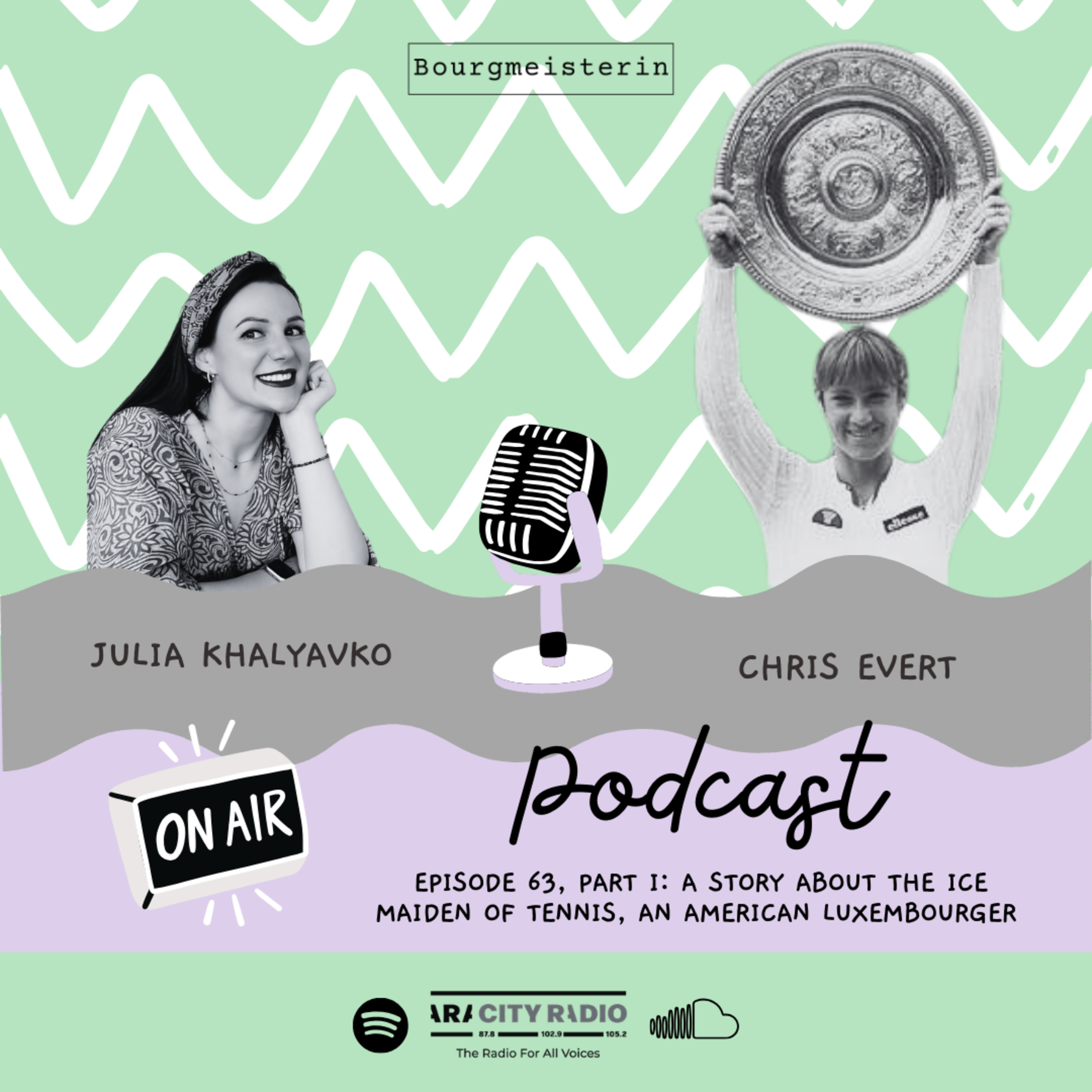 Bourgmeisterin Episode #63: Chris Evert, part 1 episode artwork