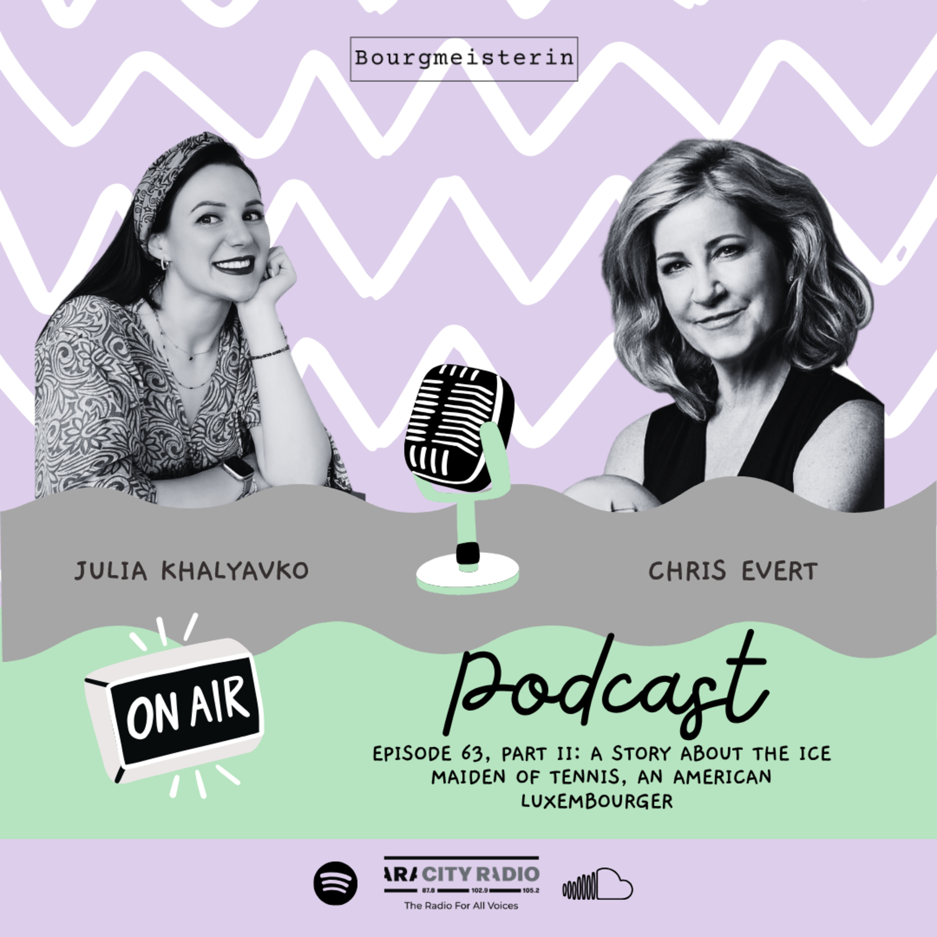 Bourgmeisterin Episode #63: Chris Evert, part 2 episode artwork