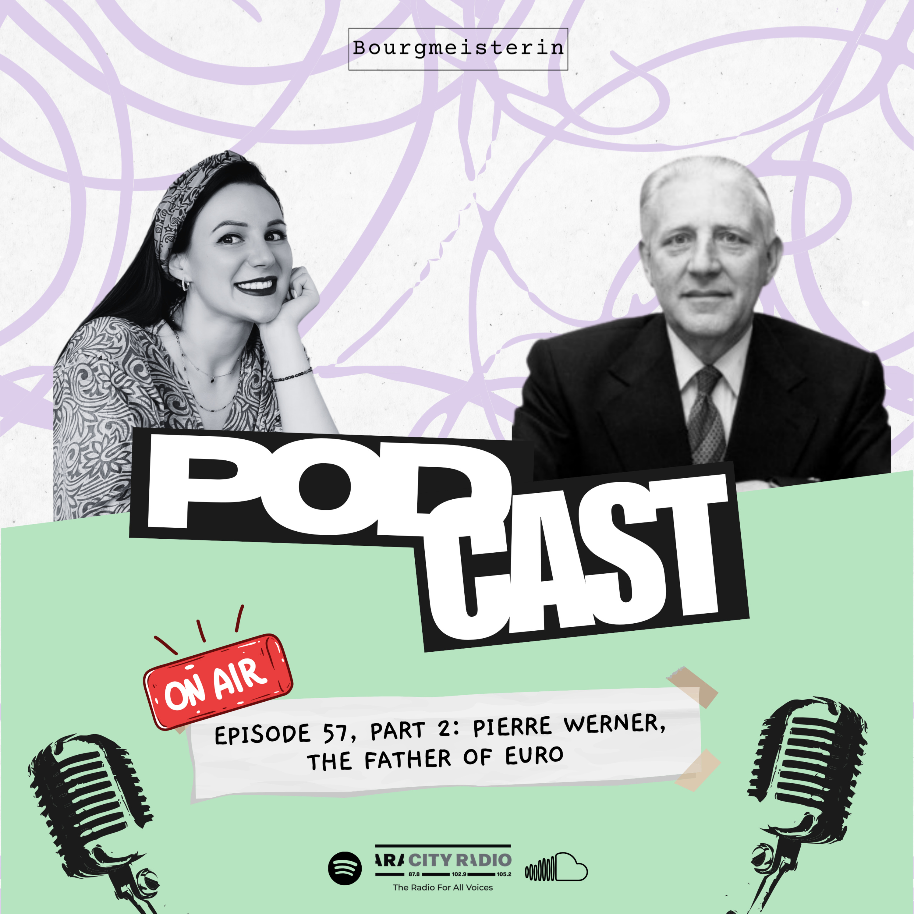 Bourgmeisterin Episode #57: Pierre Werner, the father of Euro, part 1 episode artwork