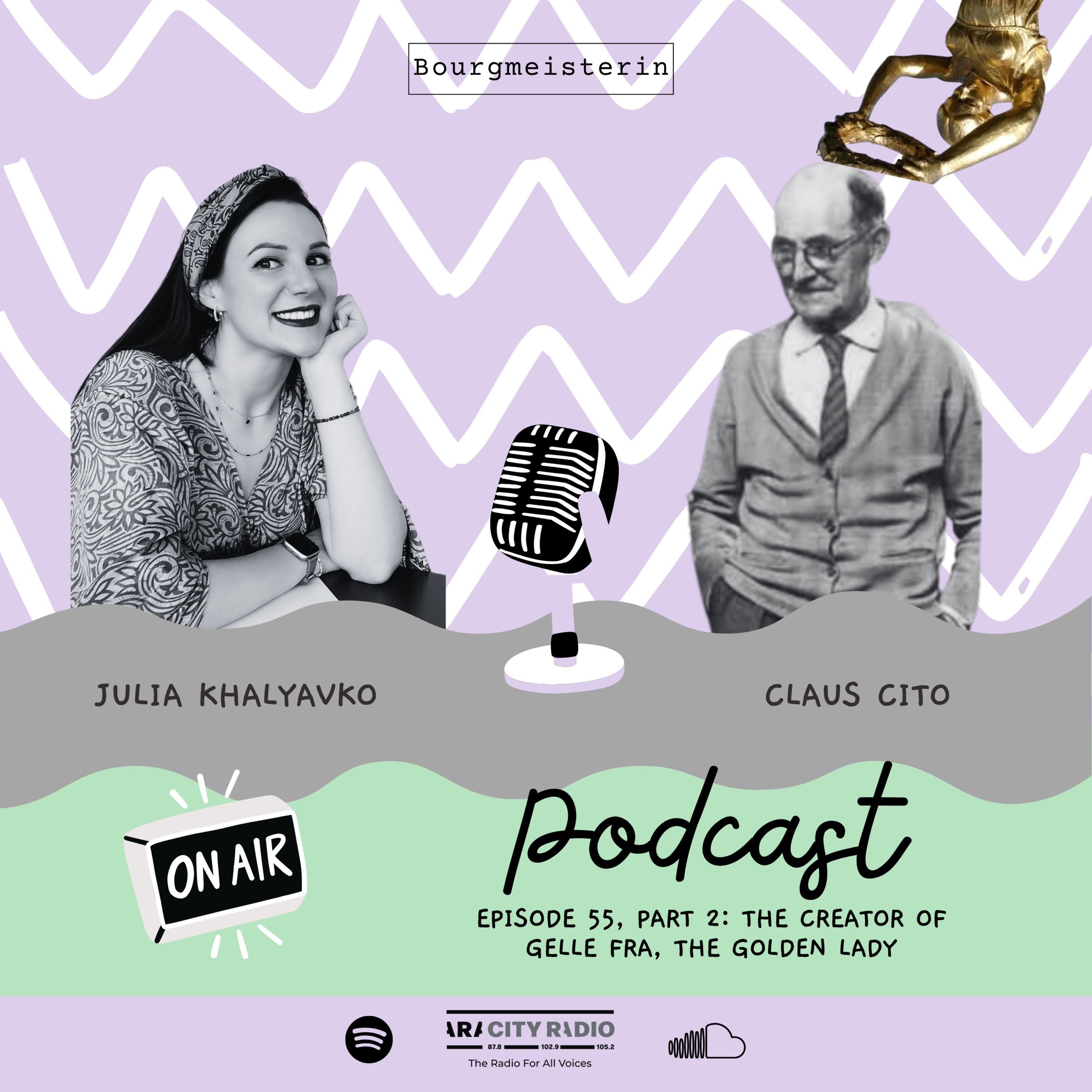 Bourgmeisterin Episode #55: Claus Cito, the creator of Gelle Fra (part 2) episode artwork