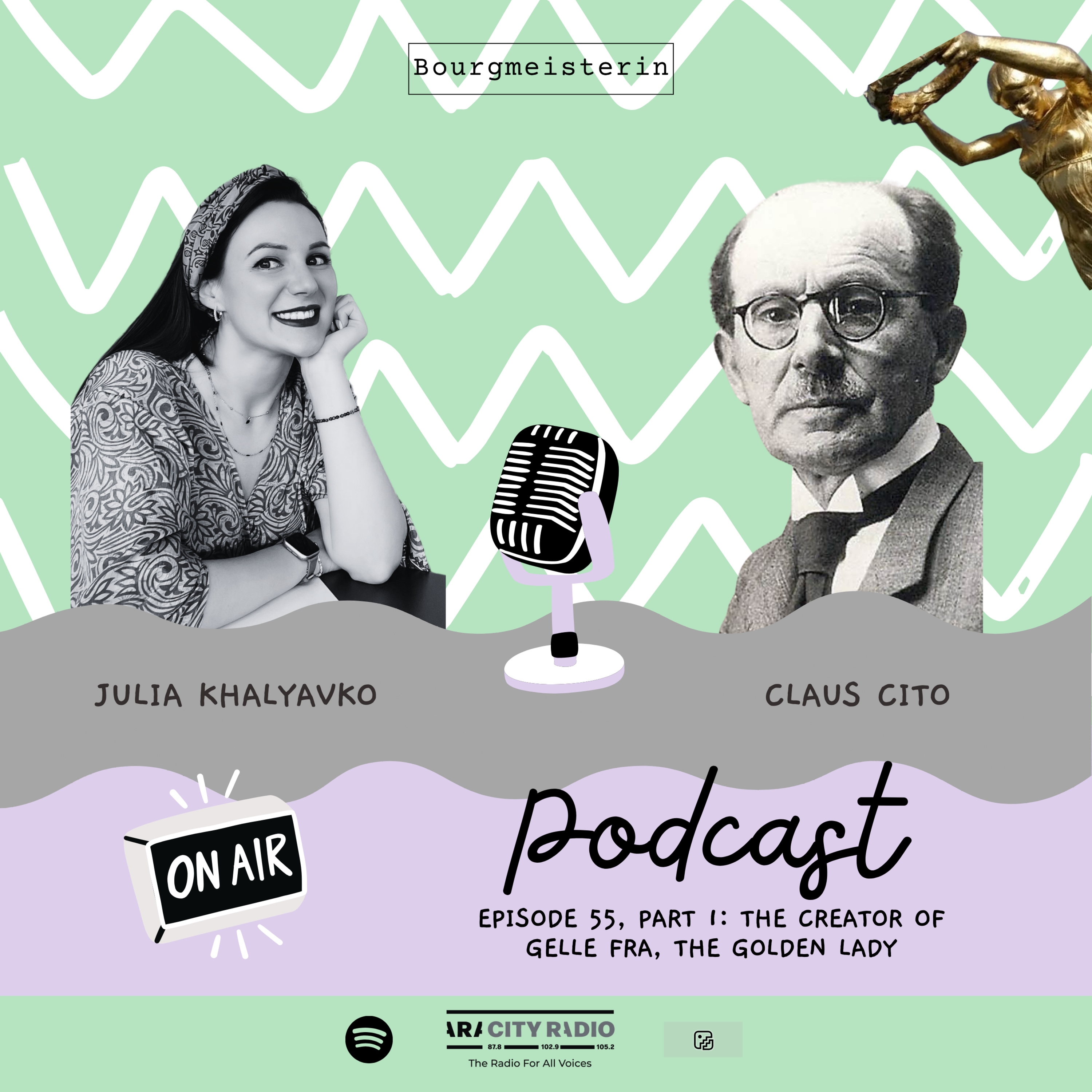Bourgmeisterin Episode #55: Claus Cito, the creator of Gelle Fra (part 1) episode artwork