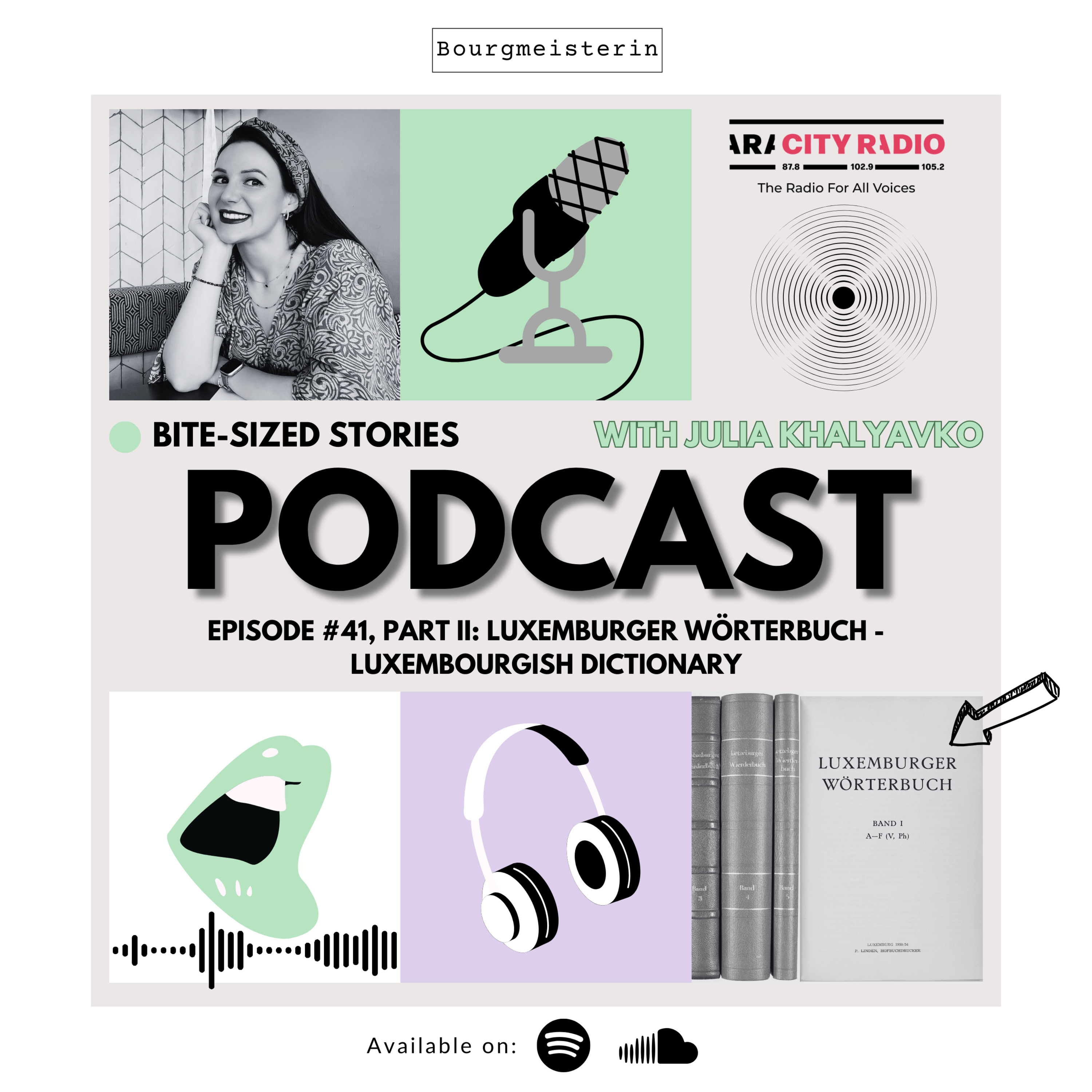 Bourgmeisterin Episode #41: Luxembourgish dictionary, part 1 episode artwork