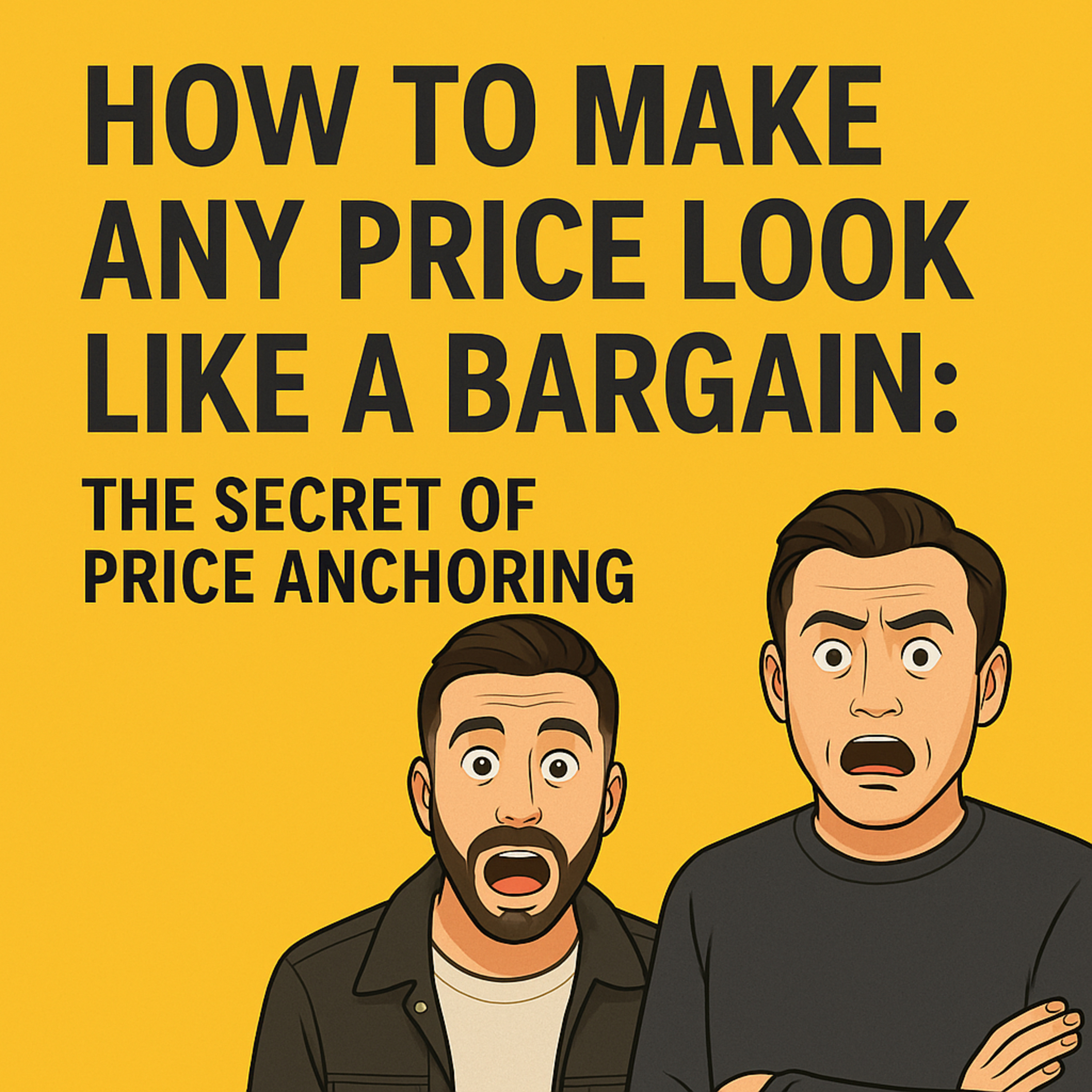 How to Make Any Price Look Like a Bargain! The Secret of Price Anchoring