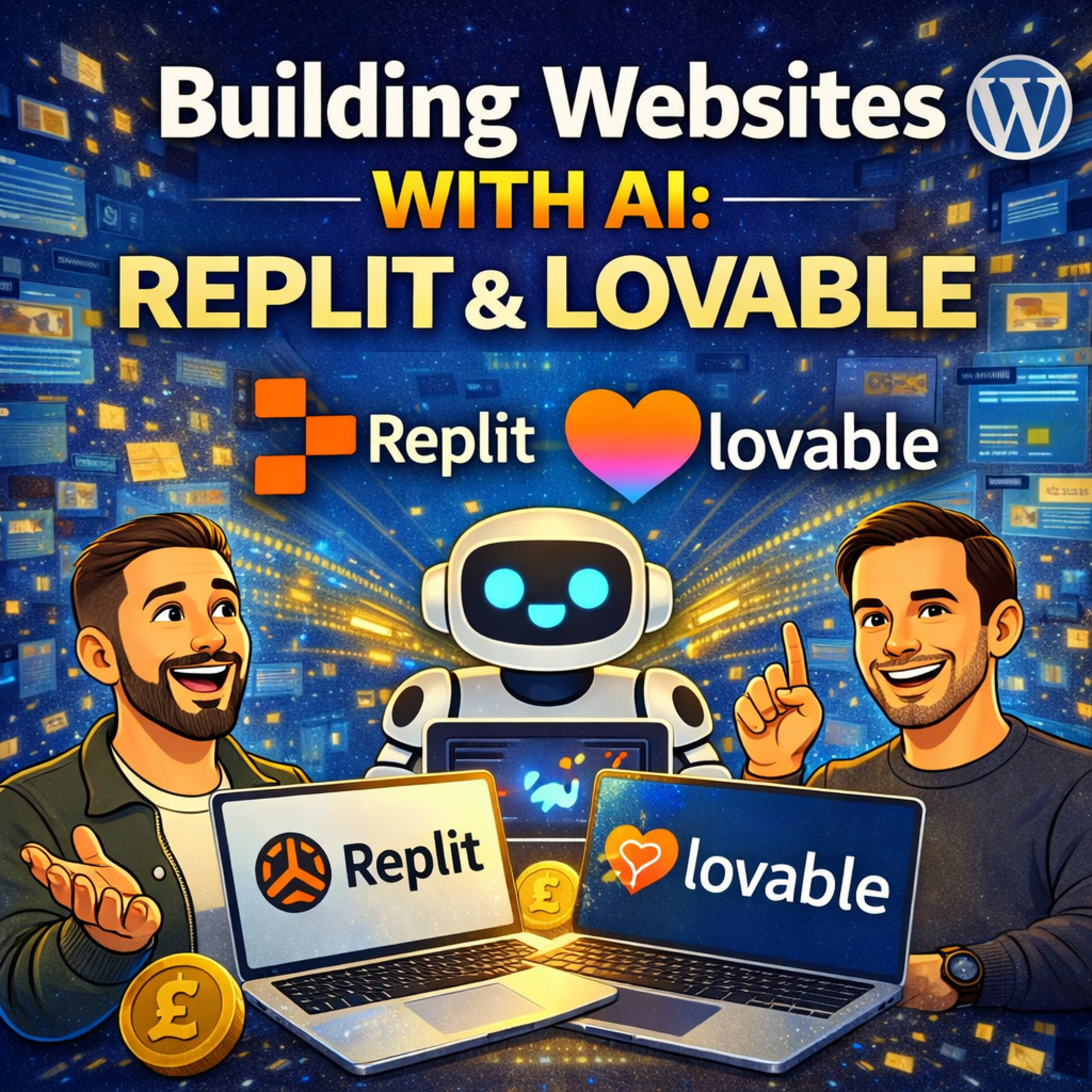 Save up to £10,000! Build Your Website With AI: Lovable & Replit vs Wordpress Explored episode artwork