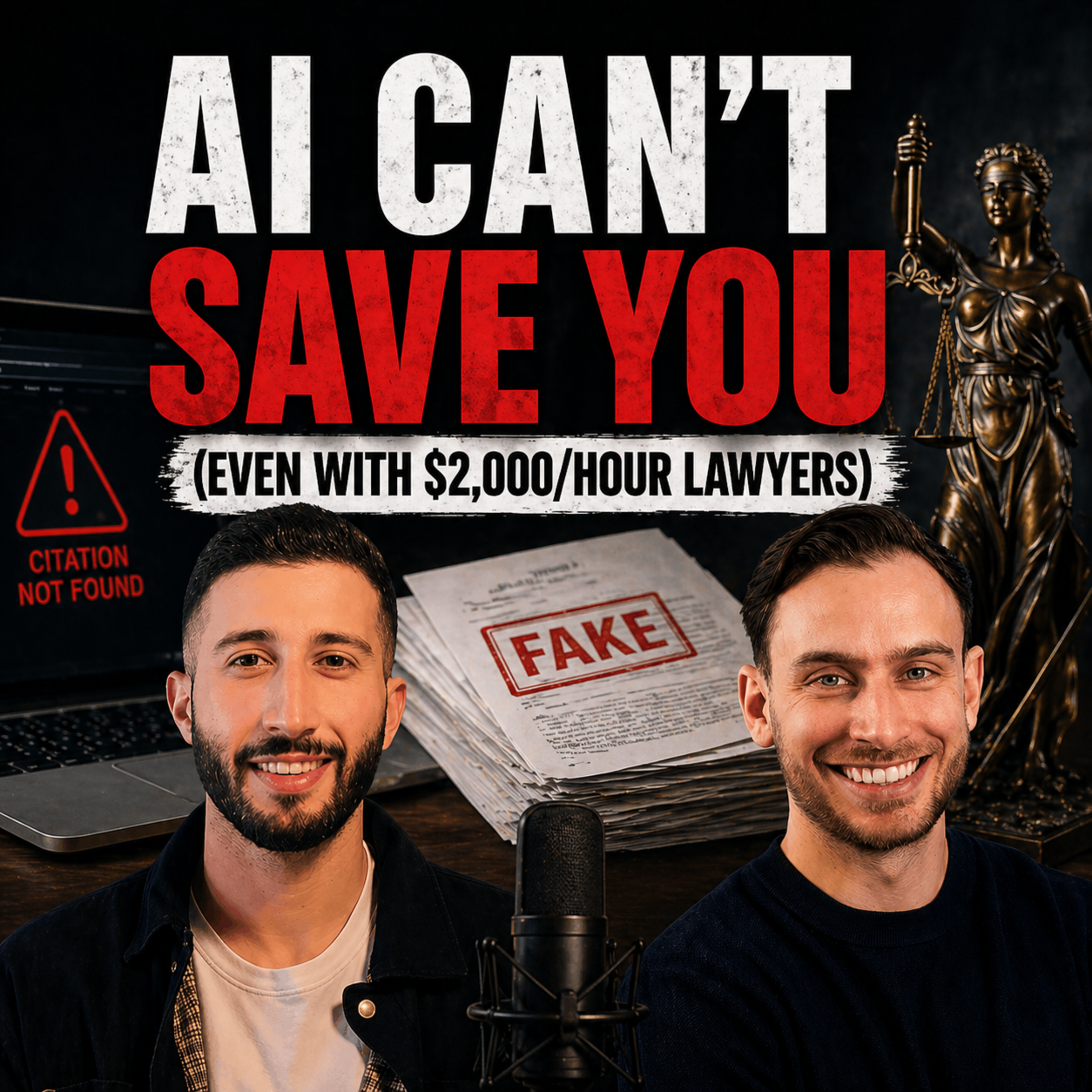 AI Can’t Save You (Even With $2,000/Hour Lawyers) episode artwork