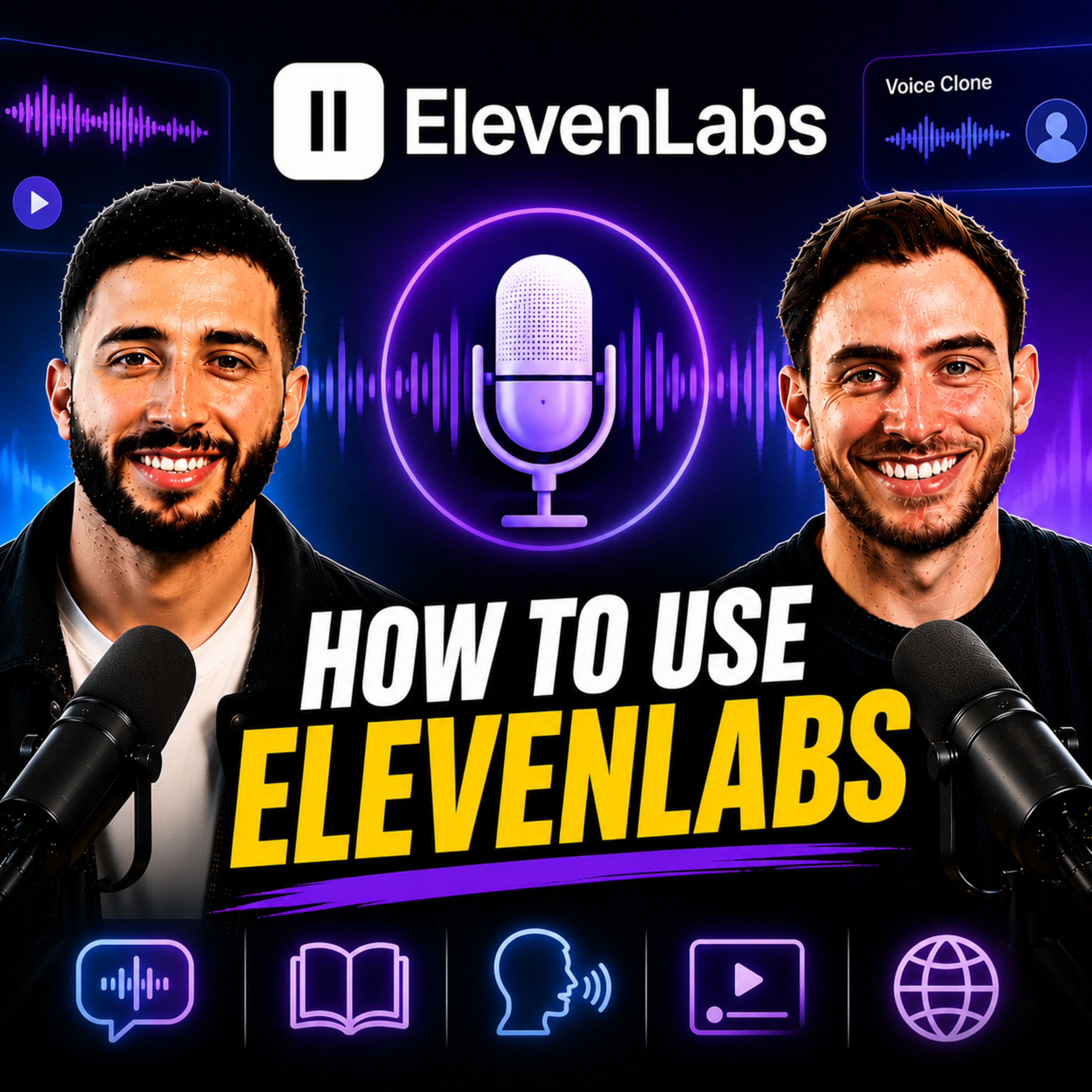 How to Use ElevenLabs: Clone Your Voice, Create Professional Voiceovers, Audiobooks and AI Clones episode artwork