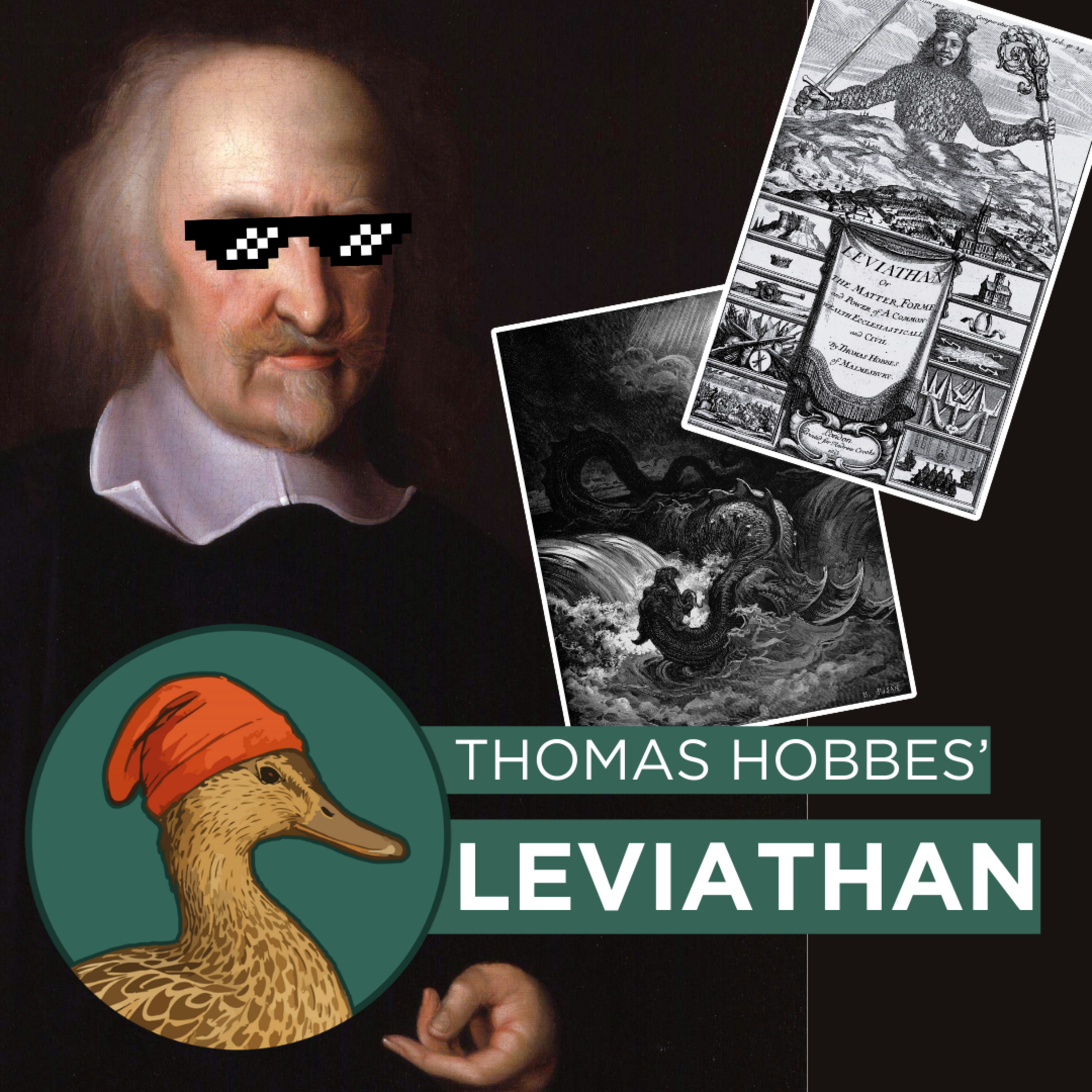 Wölfe & Seeungeheuer - Hobbes' Leviathan | Quackobiner #18 episode artwork