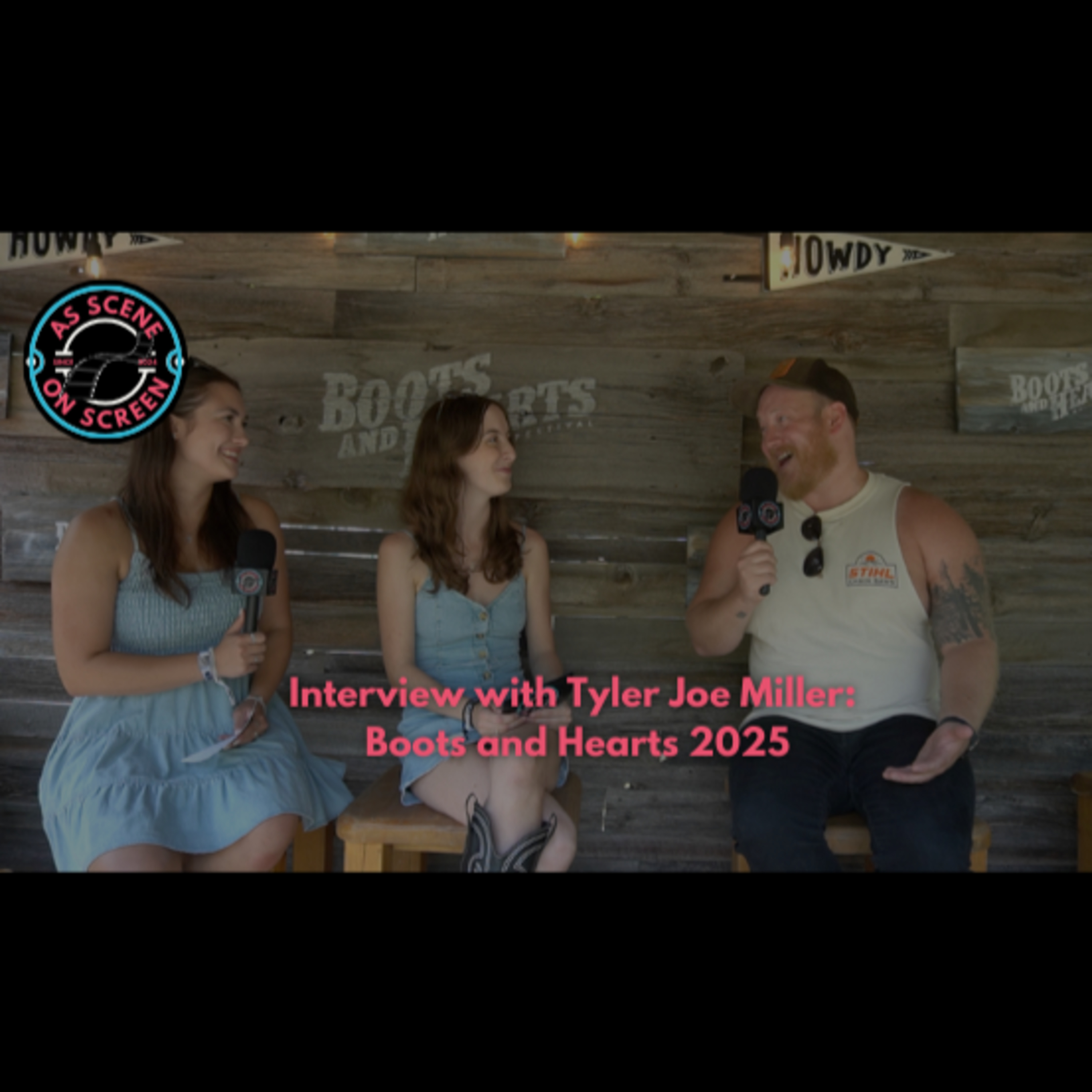 As Scene On Screen - Interview with Tyler Joe Miller: Boots and Hearts 2025
