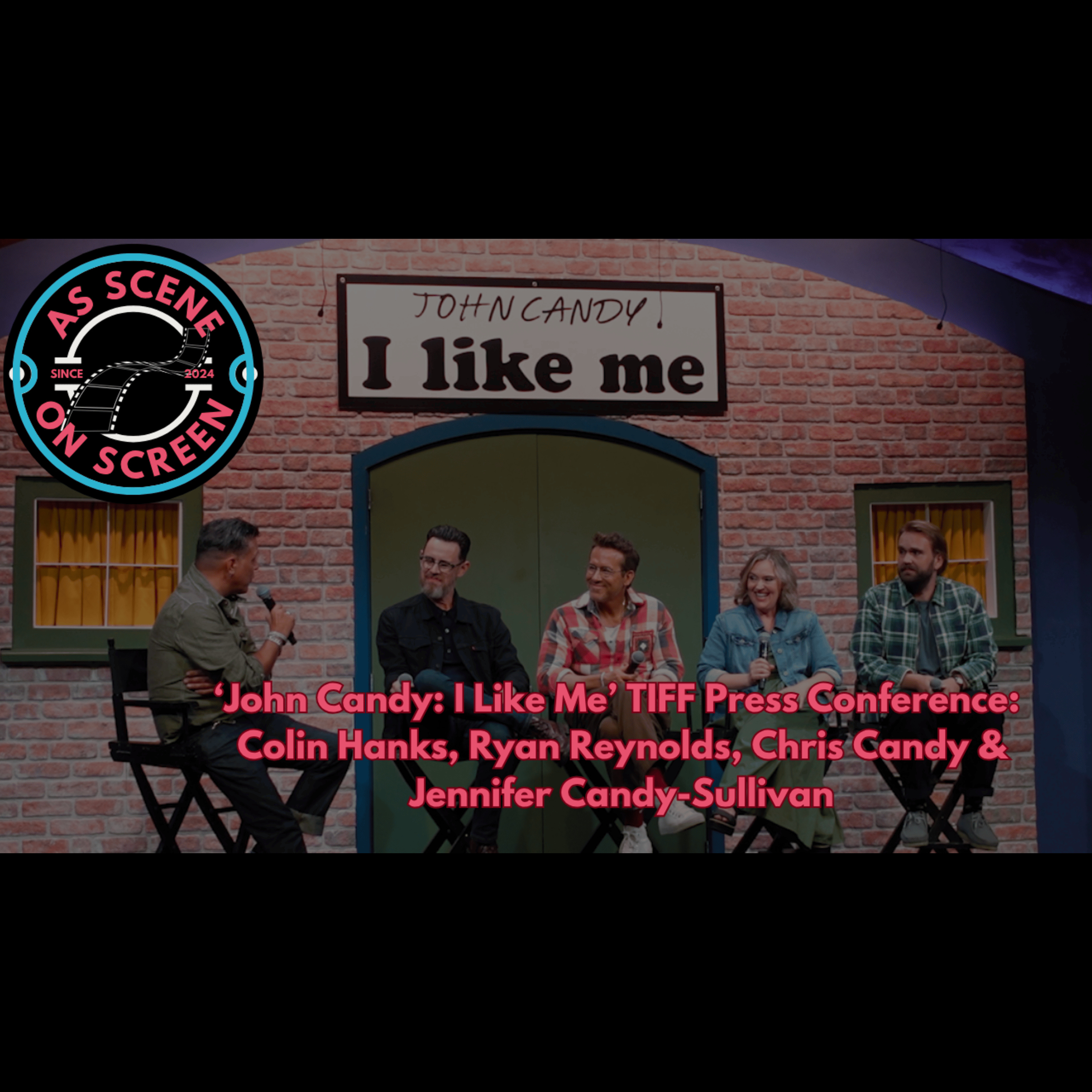 As Scene On Screen - ‘John Candy: I Like Me’ TIFF Press Conference: Colin Hanks, Ryan Reynolds, Chris Candy & Jennifer Candy-Sullivan