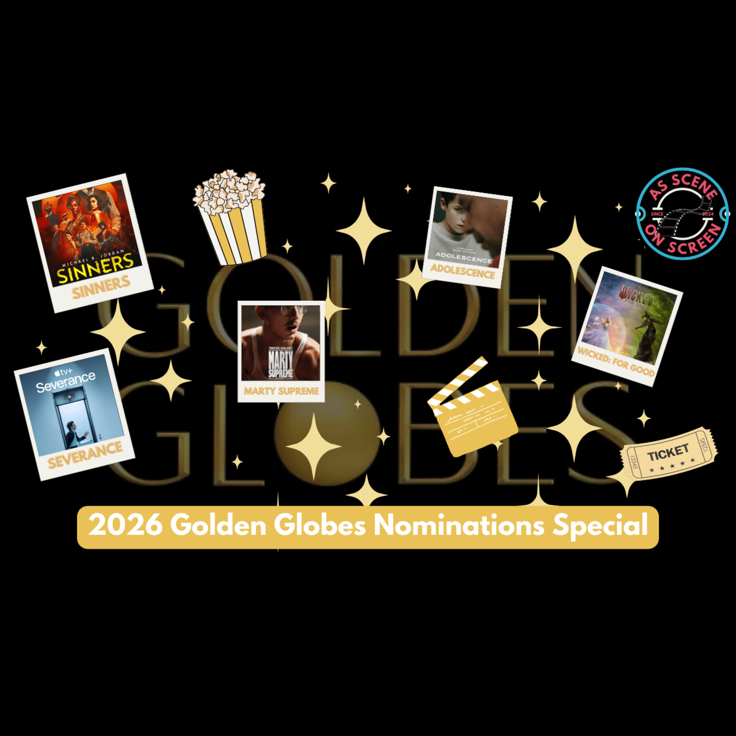 As Scene On Screen - Episode #66: 2026 Golden Globes Nominations Special