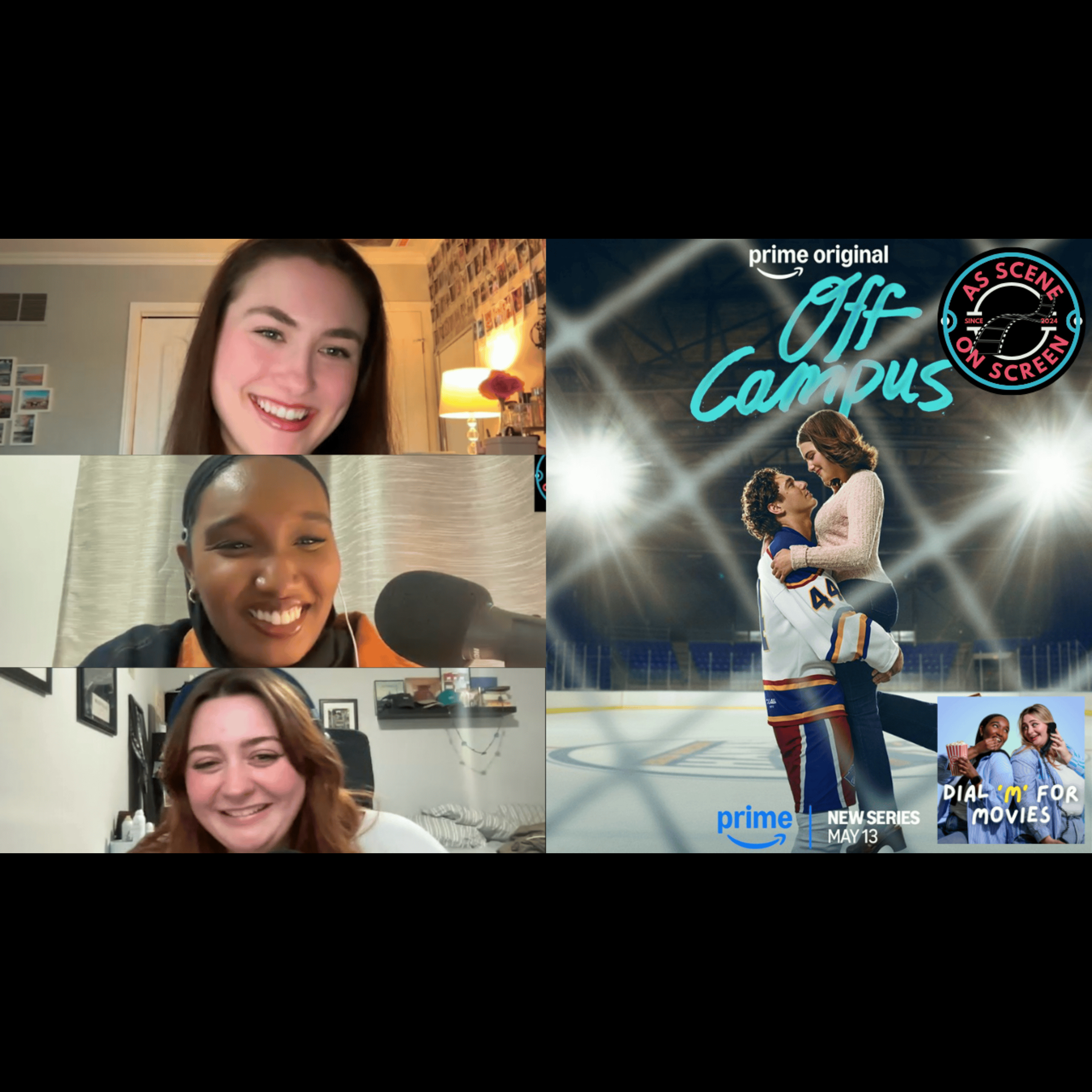 OFF CAMPUS Season 1 Review | As Scene On Screen & Dial M For Movies episode artwork