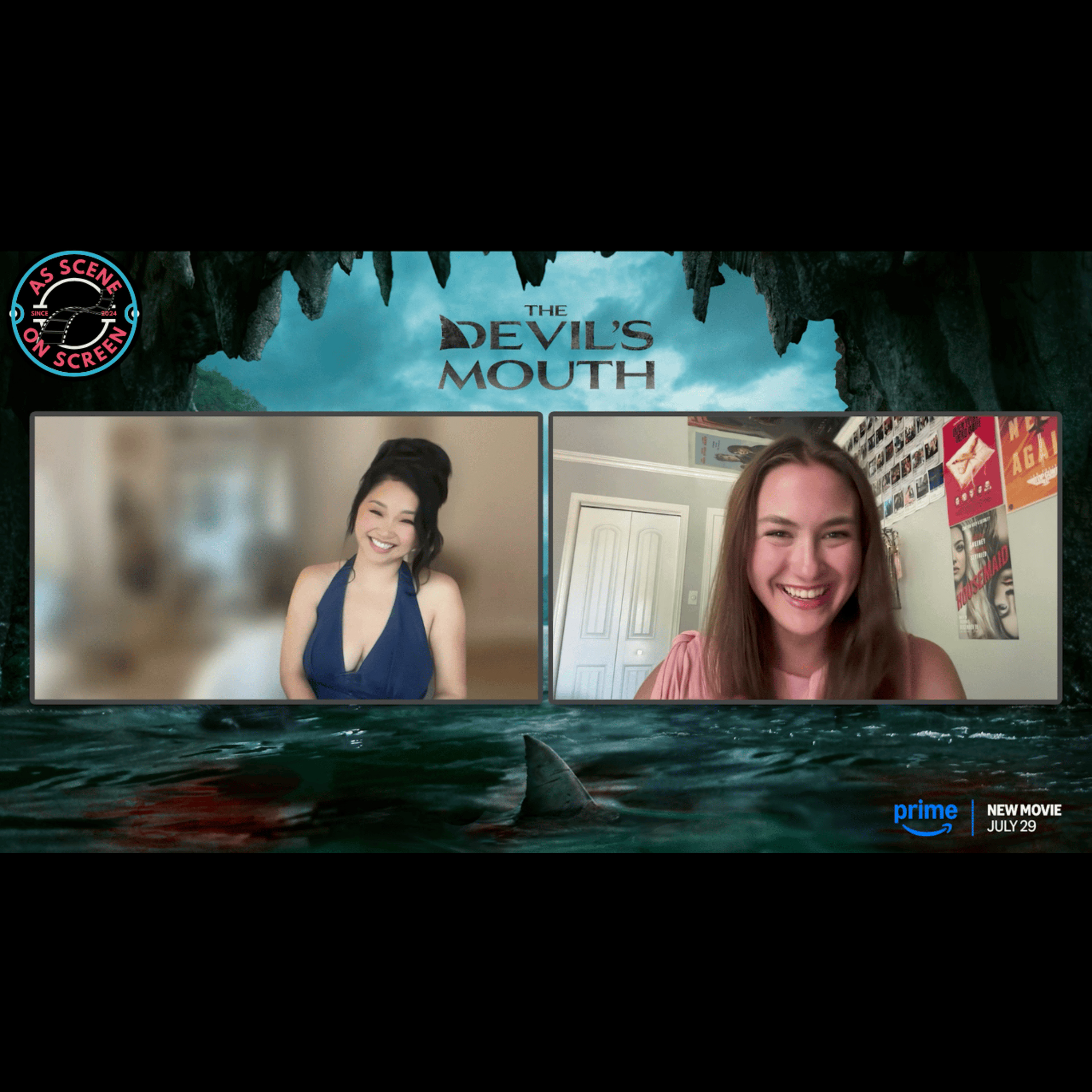 Lana Condor shares behind-the-scenes stories from the making of her new film, THE DEVIL’S MOUTH episode artwork