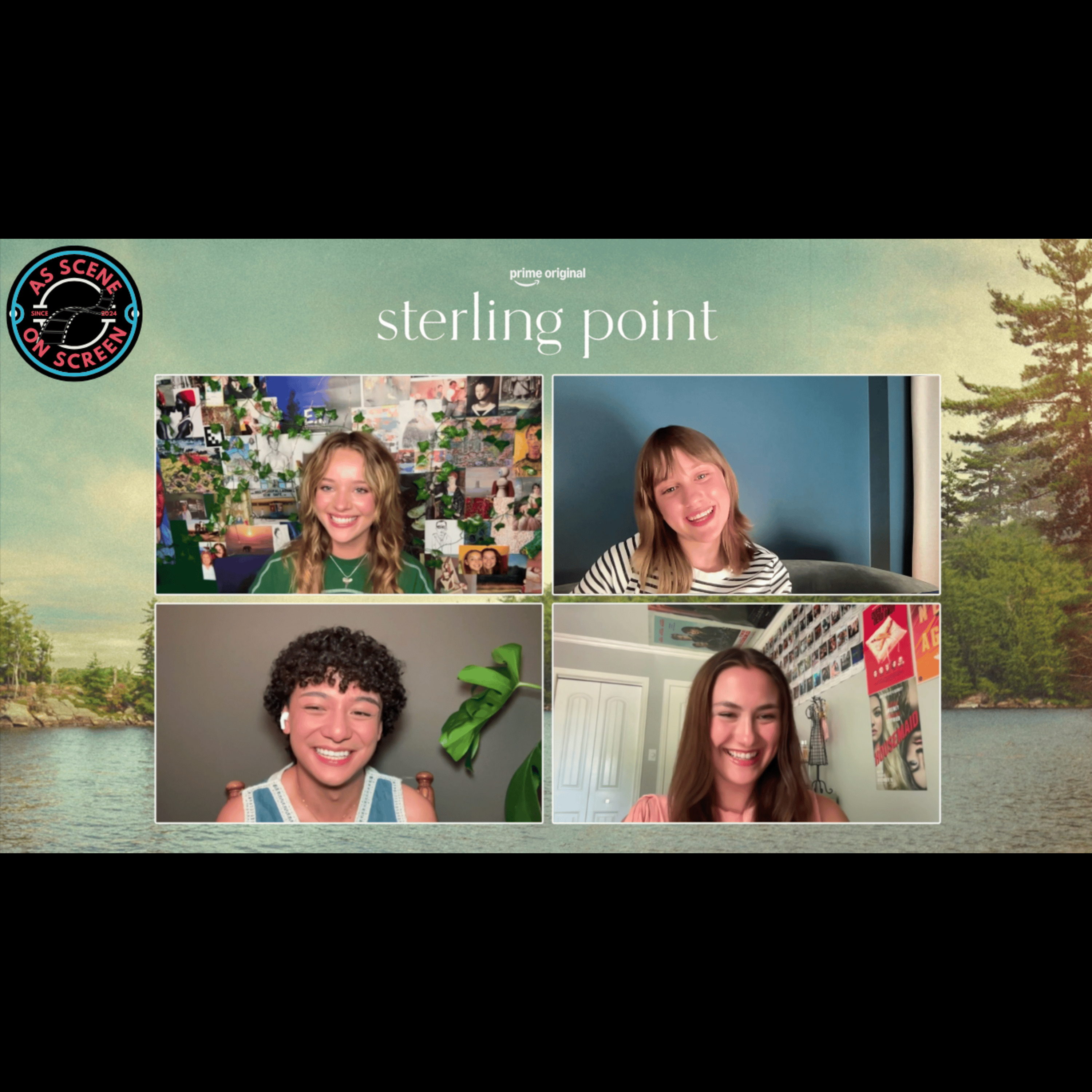 Bo Bragason, Nikko Angelo Hinayo and Mabel Strachan chat about their new series, STERLING POINT