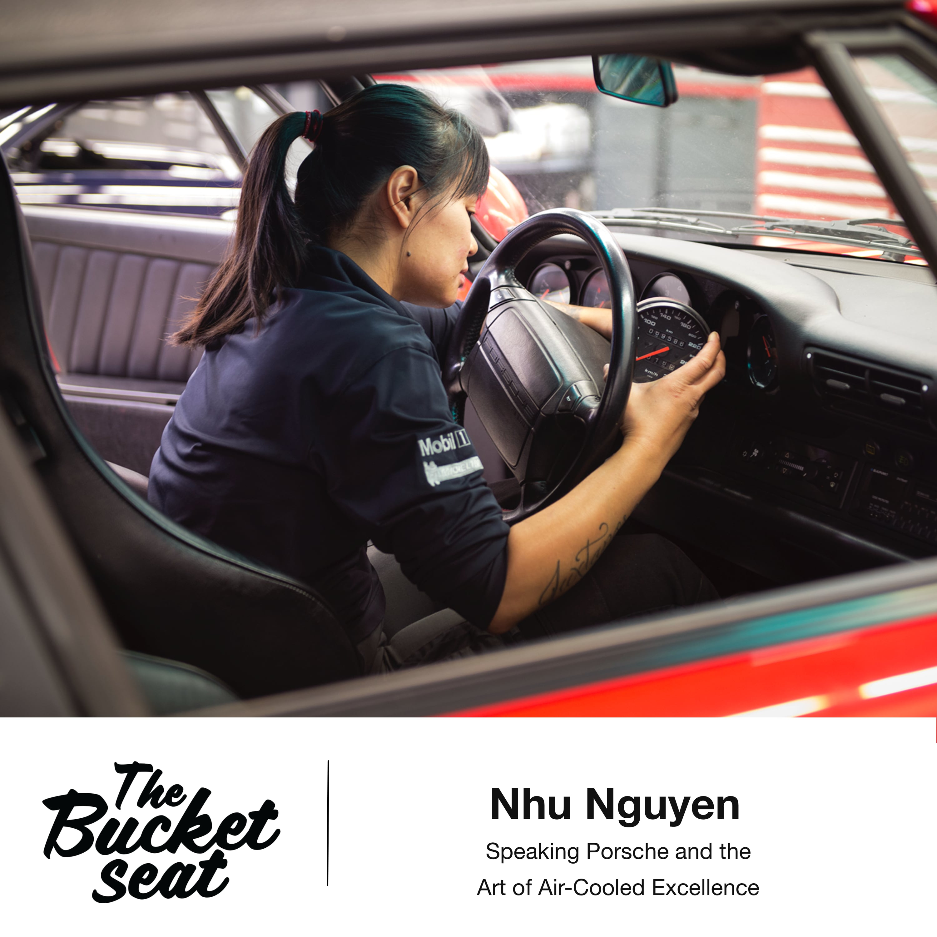 Nhu Nguyen - Speaking Porsche and the Art of Air-Cooled Excellence episode artwork