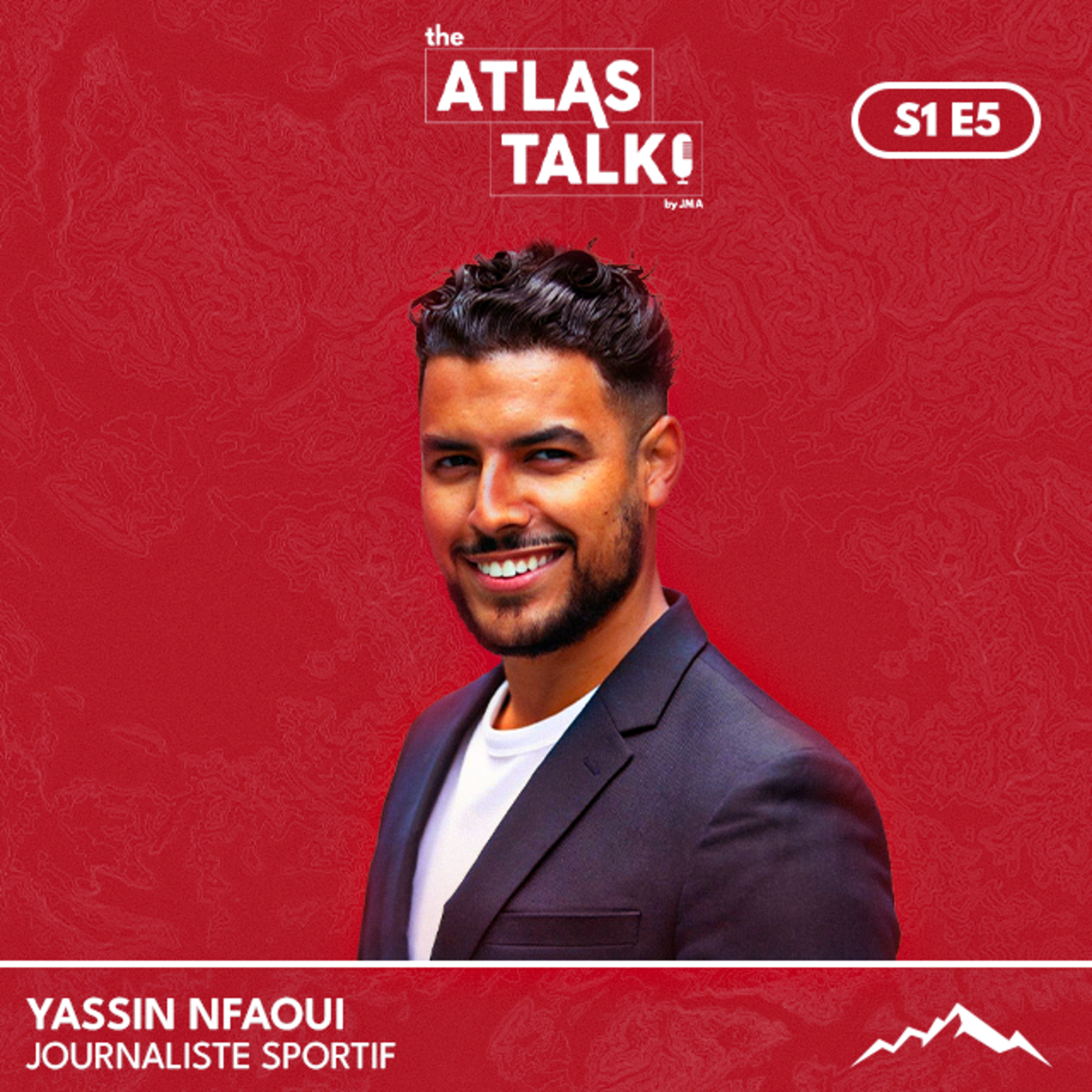 Yassin Nfaoui : Téléfoot, le football marocain & les médias - The Atlas Talk [EP.5] episode artwork